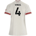 adidas Women’s Liverpool Virgil van Dijk Away Jersey 26/27 (White/Red)