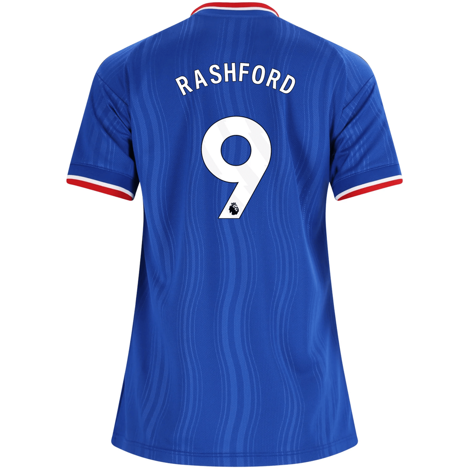 adidas Women’s Manchester United Marcus Rashford Away Jersey 26/27 (Royal/Red) | SoccerWearhouse