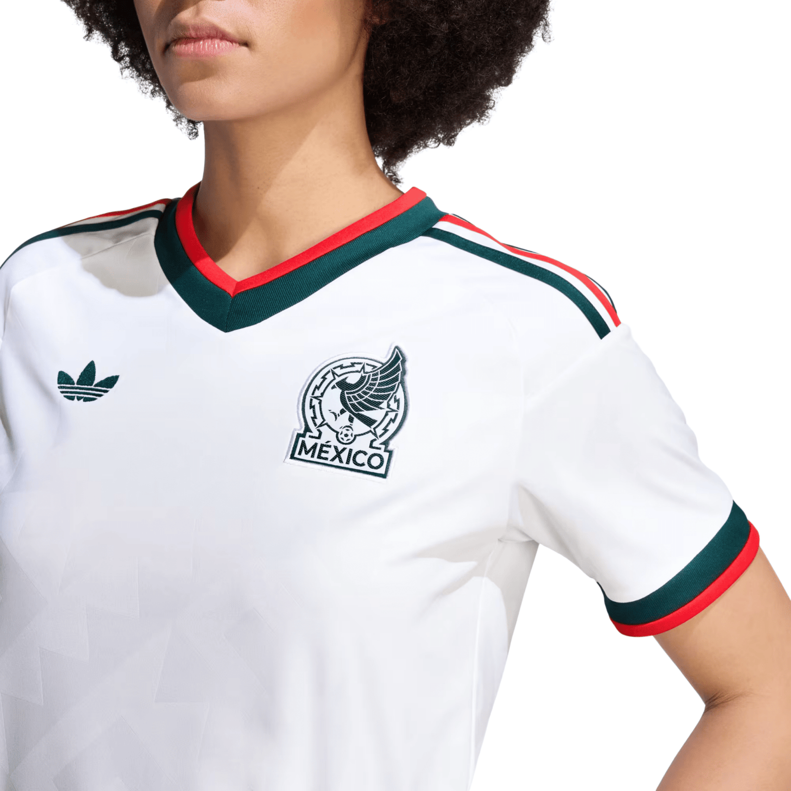 adidas Women's Mexico Away Jersey 2026 (White) | SoccerWearhouse