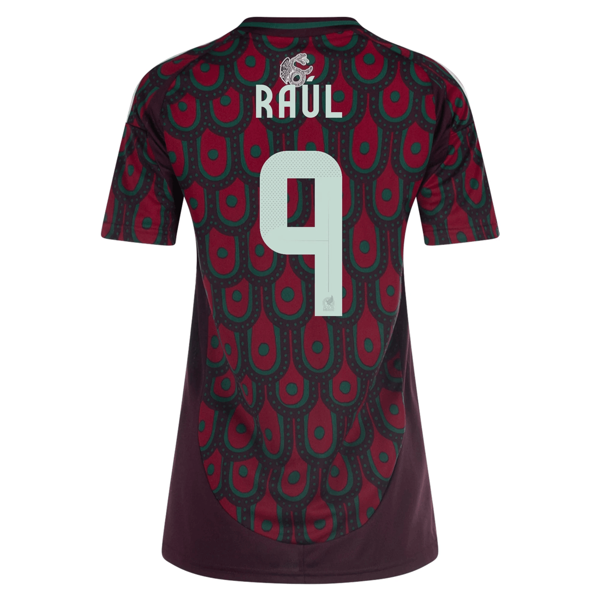 adidas Womens Mexico Raúl Jiménez Home Jersey 24/25 (Multicolor) | SoccerWearhouse