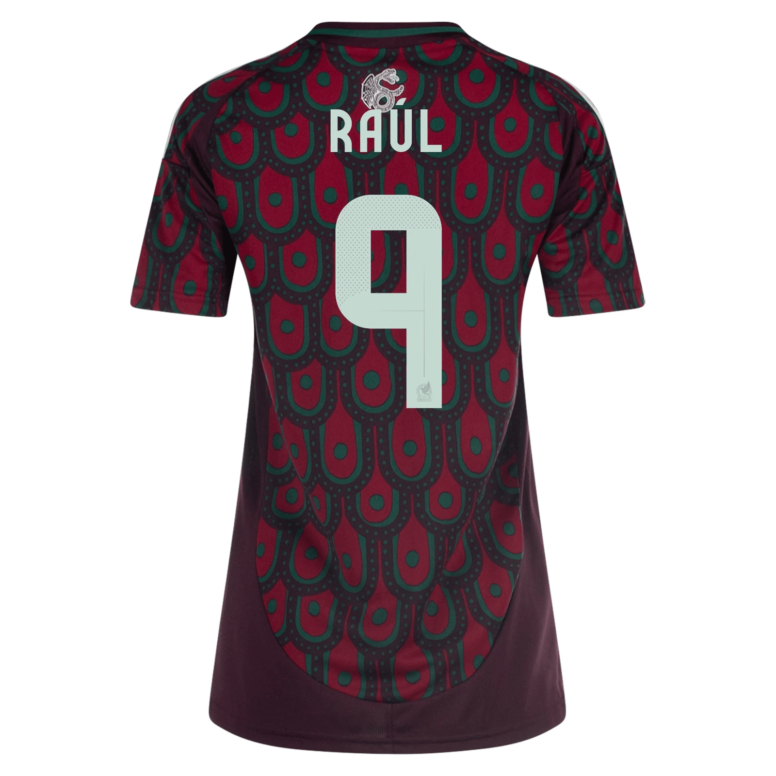 adidas Womens Mexico Raúl Jiménez Home Jersey 24/25 (Multicolor) | SoccerWearhouse