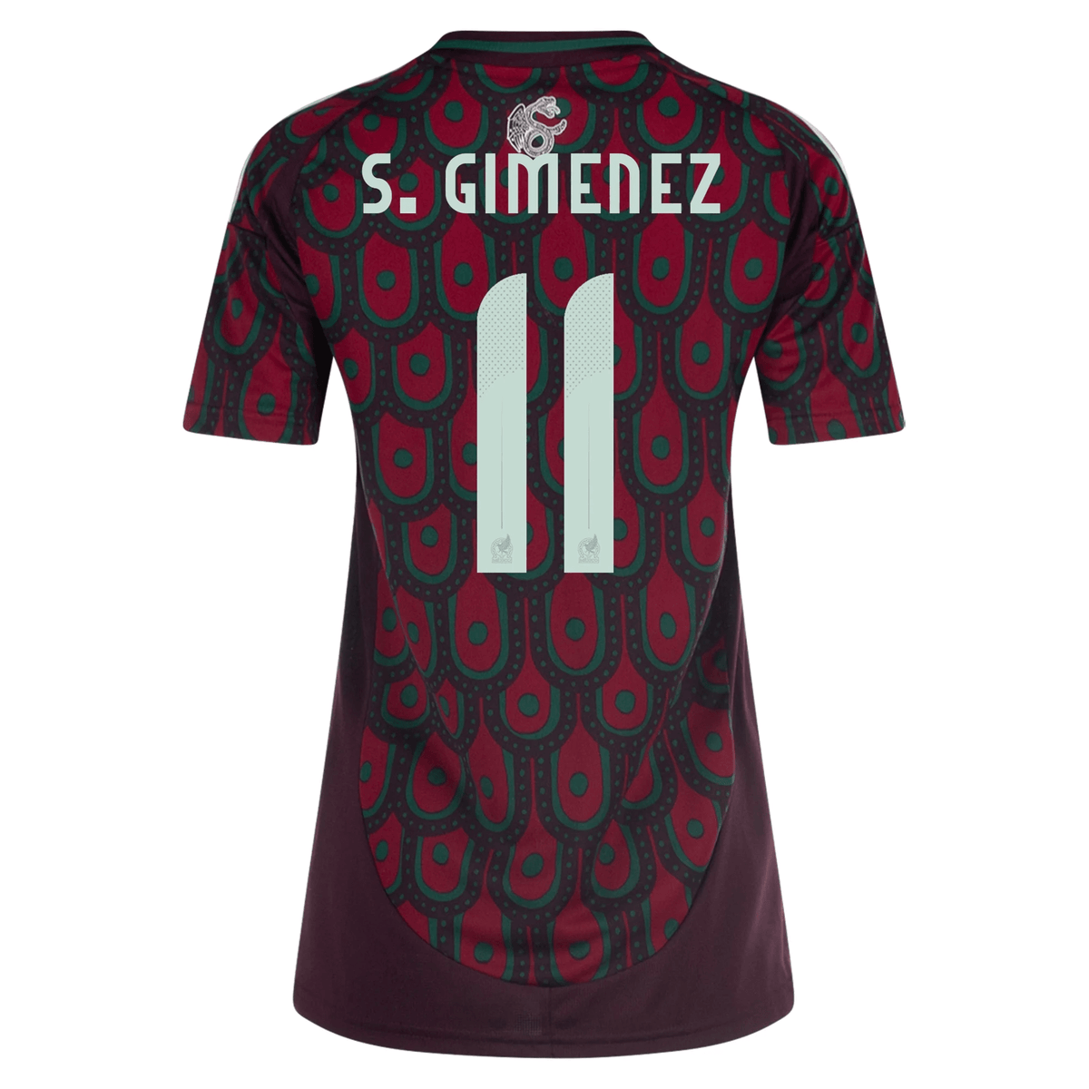 adidas Womens Mexico Santiago Giménez Home Jersey 24/25 (Multicolor) | SoccerWearhouse