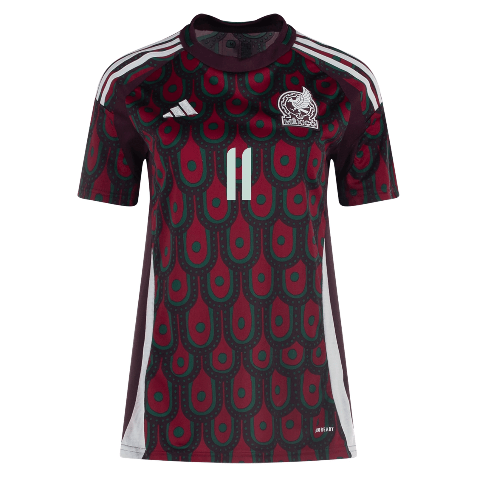 adidas Womens Mexico Santiago Giménez Home Jersey 24/25 (Multicolor) | SoccerWearhouse