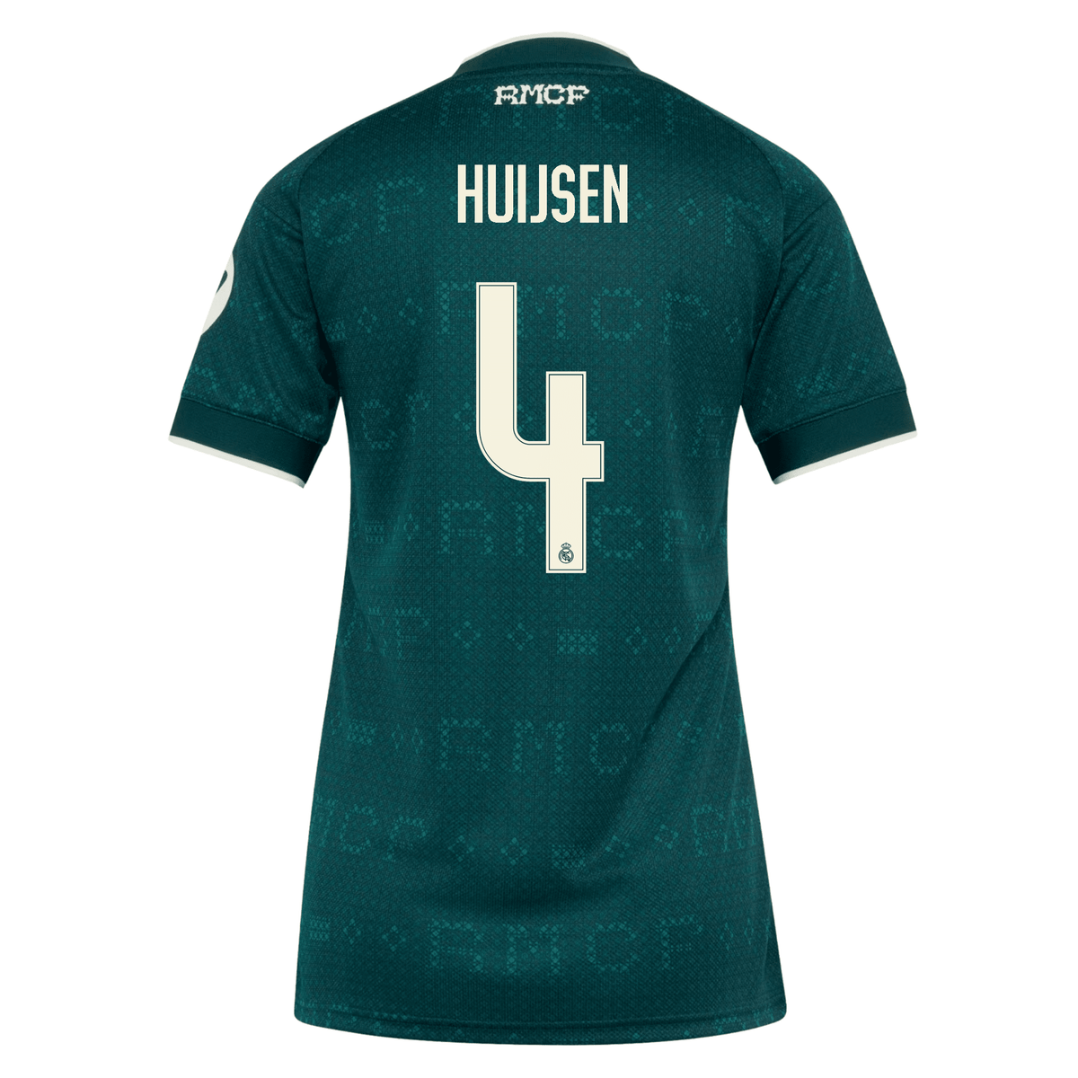 adidas Women's Real Madrid Dean Huijsen Away Jersey 26/27 (Green) | SoccerWearhouse