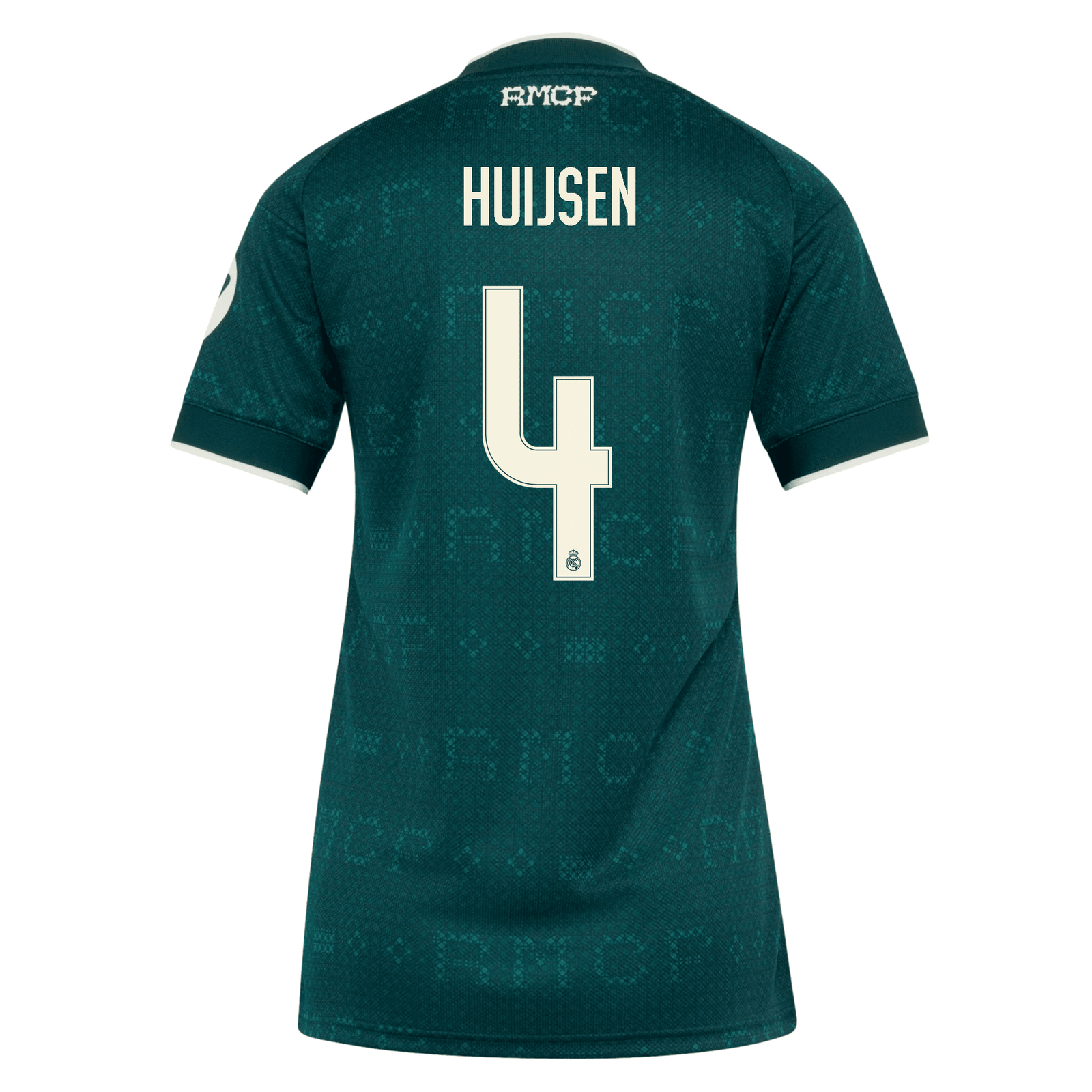 adidas Women's Real Madrid Dean Huijsen Away Jersey 26/27 (Green) | SoccerWearhouse