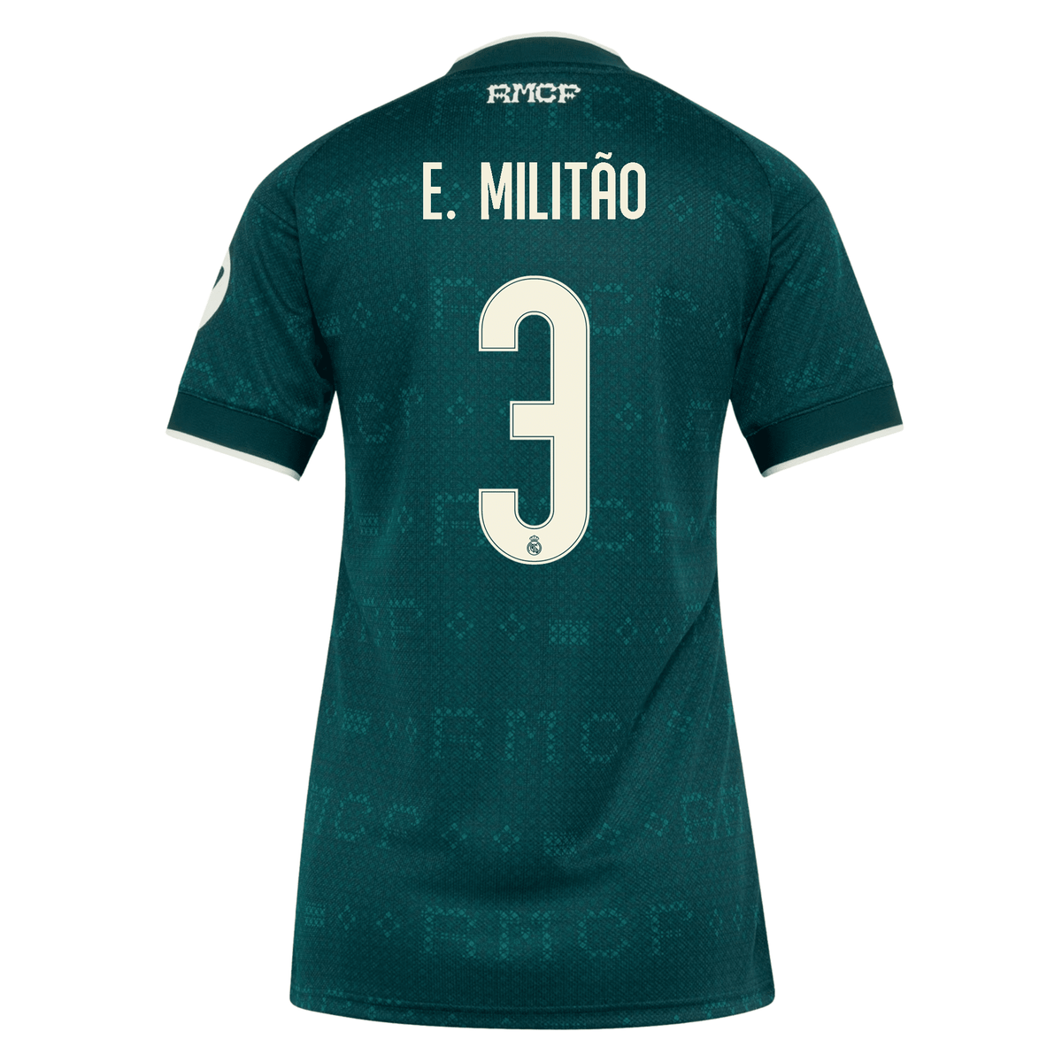 adidas Women's Real Madrid Éder Militão Away Jersey 26/27 (Green) | SoccerWearhouse