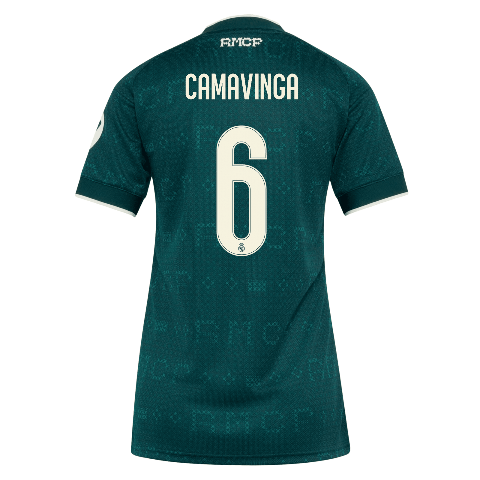 adidas Women's Real Madrid Eduardo Camavinga Away Jersey 26/27 (Green) | SoccerWearhouse