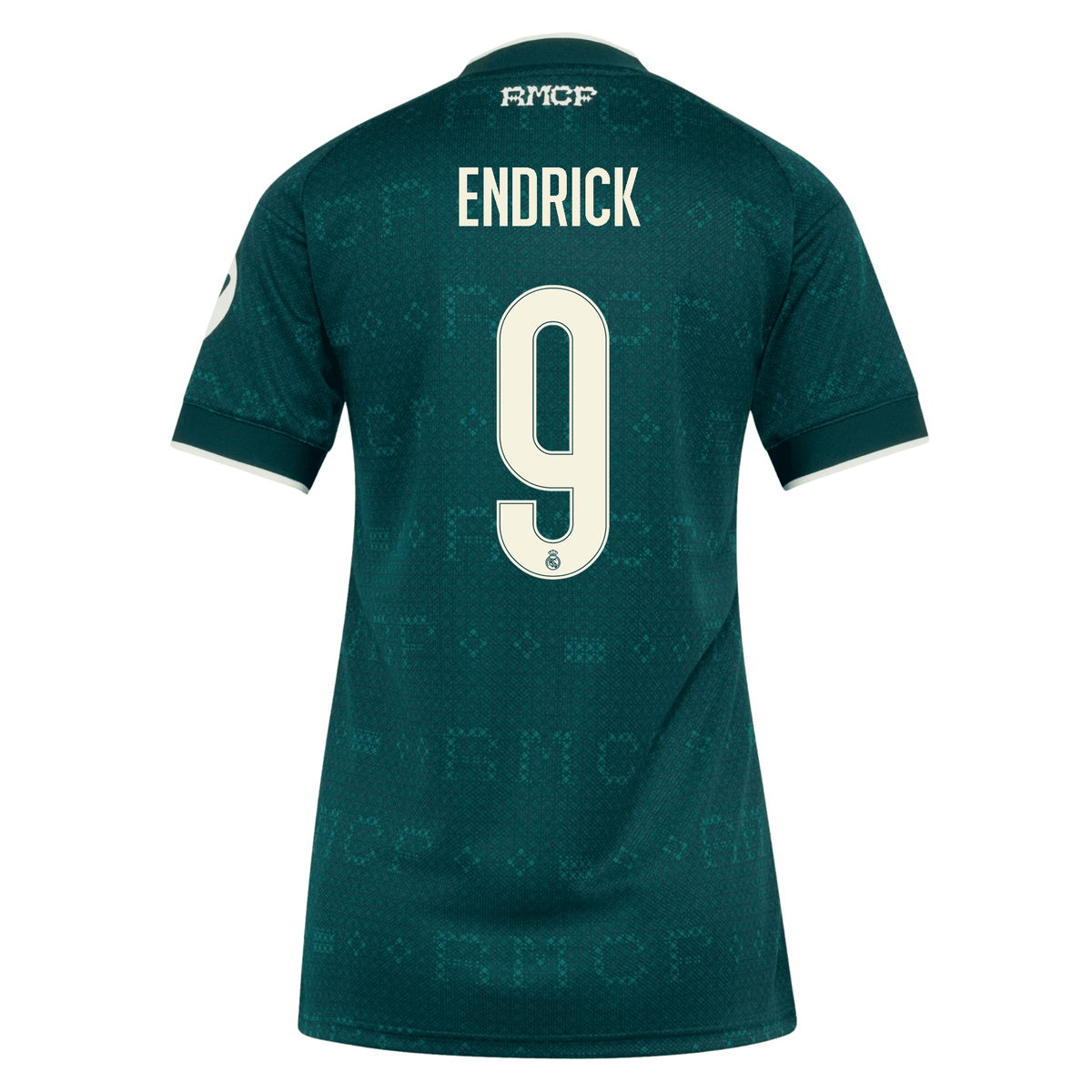 adidas Women's Real Madrid Endrick Felipe Moreira de Sousa Away Jersey 26/27 (Green) | SoccerWearhouse