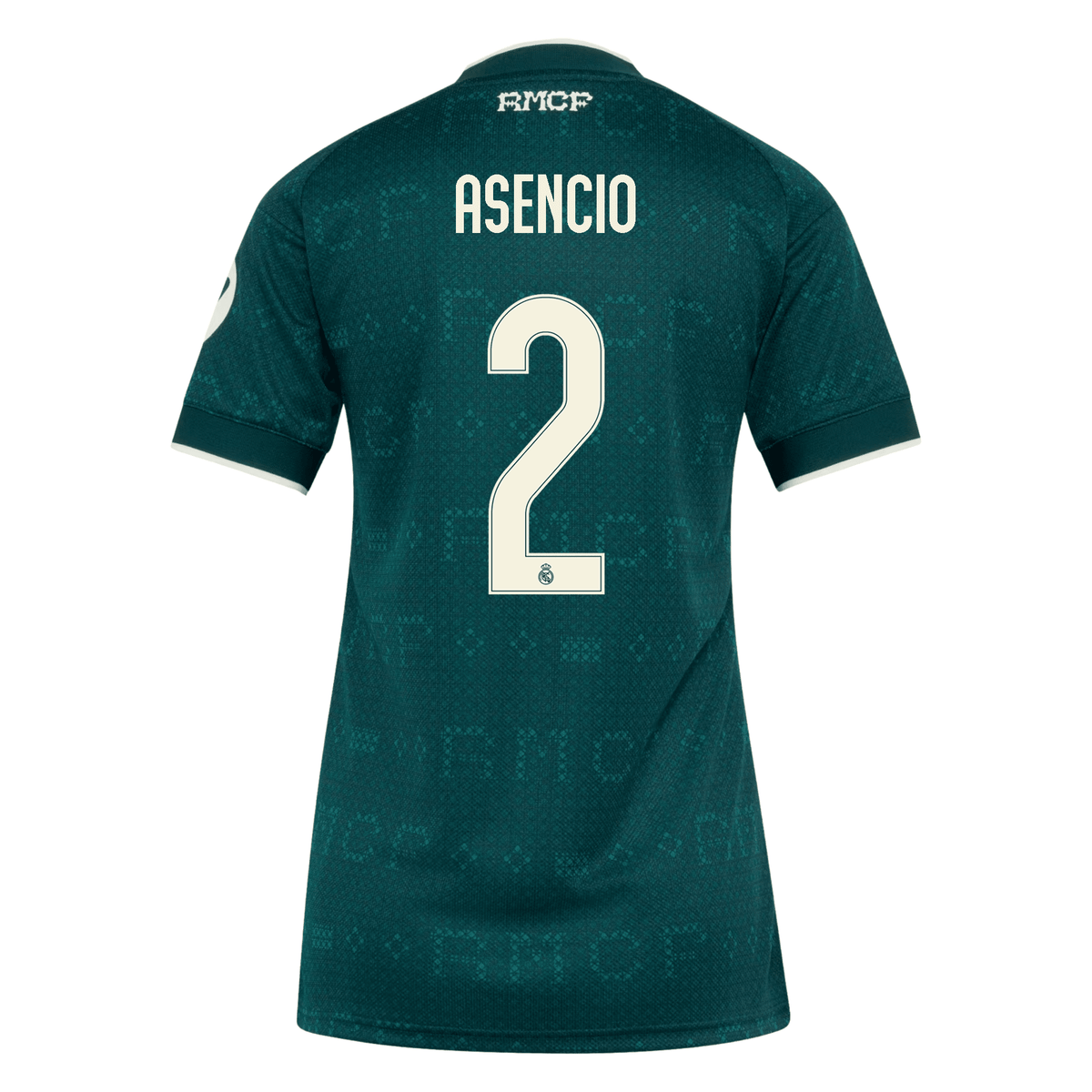 adidas Women's Real Madrid Raúl Asencio Away Jersey 26/27 (Green) | SoccerWearhouse