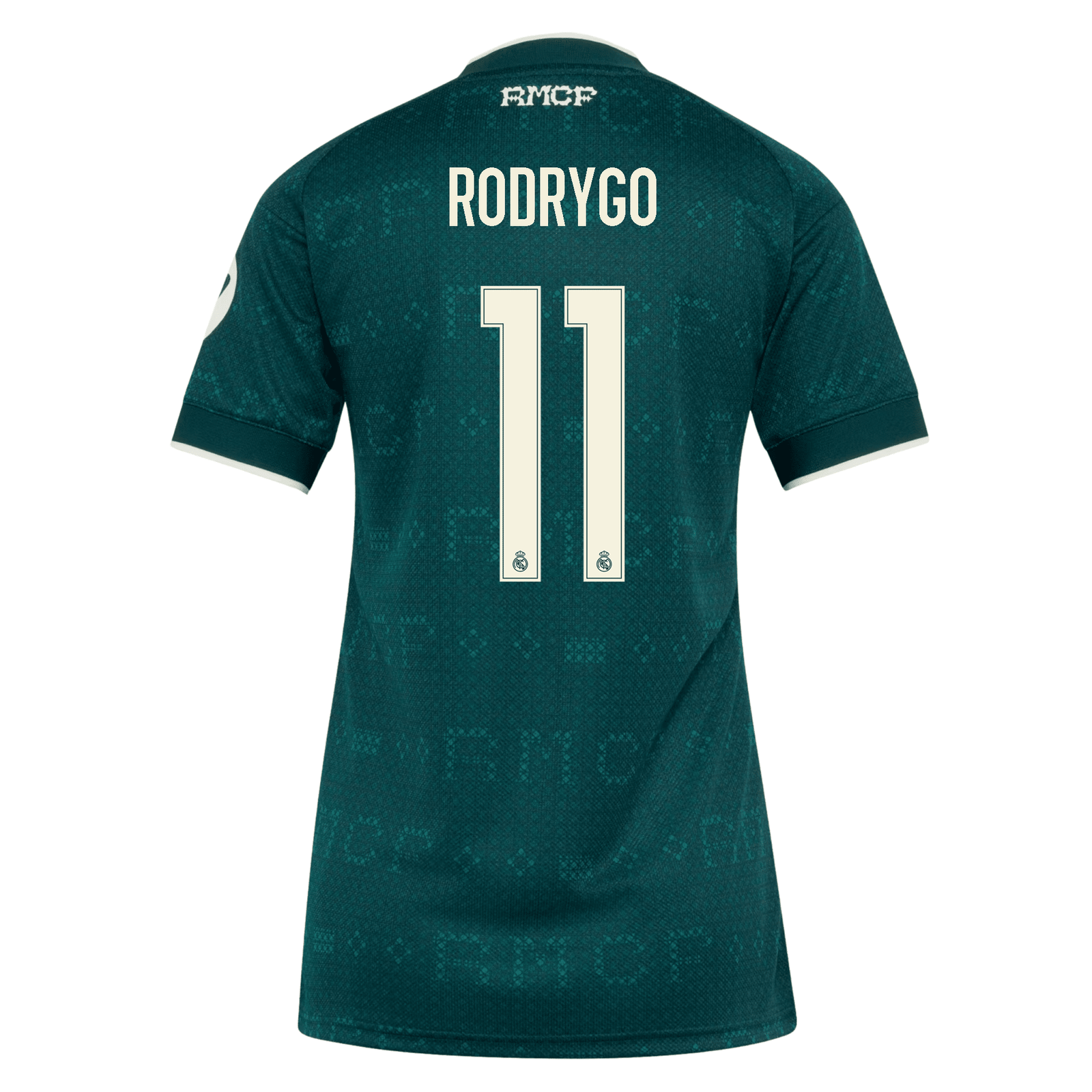 adidas Women's Real Madrid Rodrygo Silva de Goes Away Jersey 26/27 (Green) | SoccerWearhouse