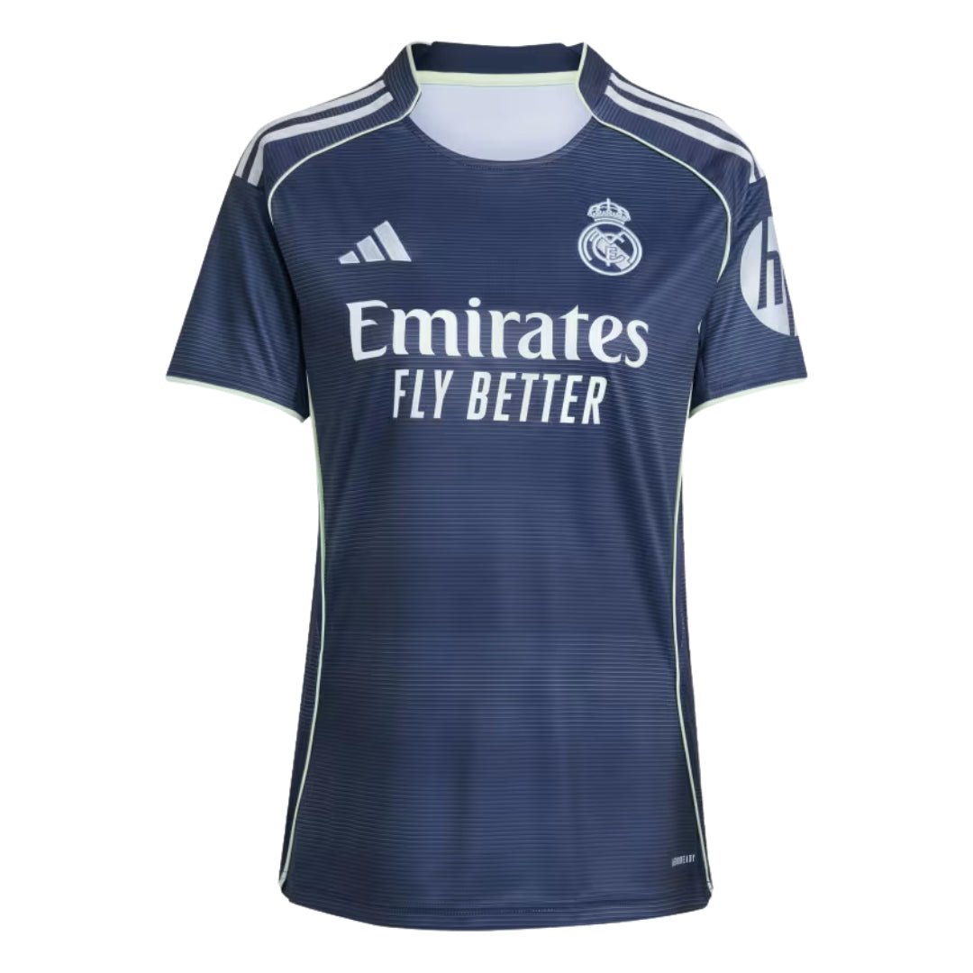 adidas Women's Real Madrid Vini Jr. Away Jersey 25/26 (Legend Ink) | SoccerWearhouse