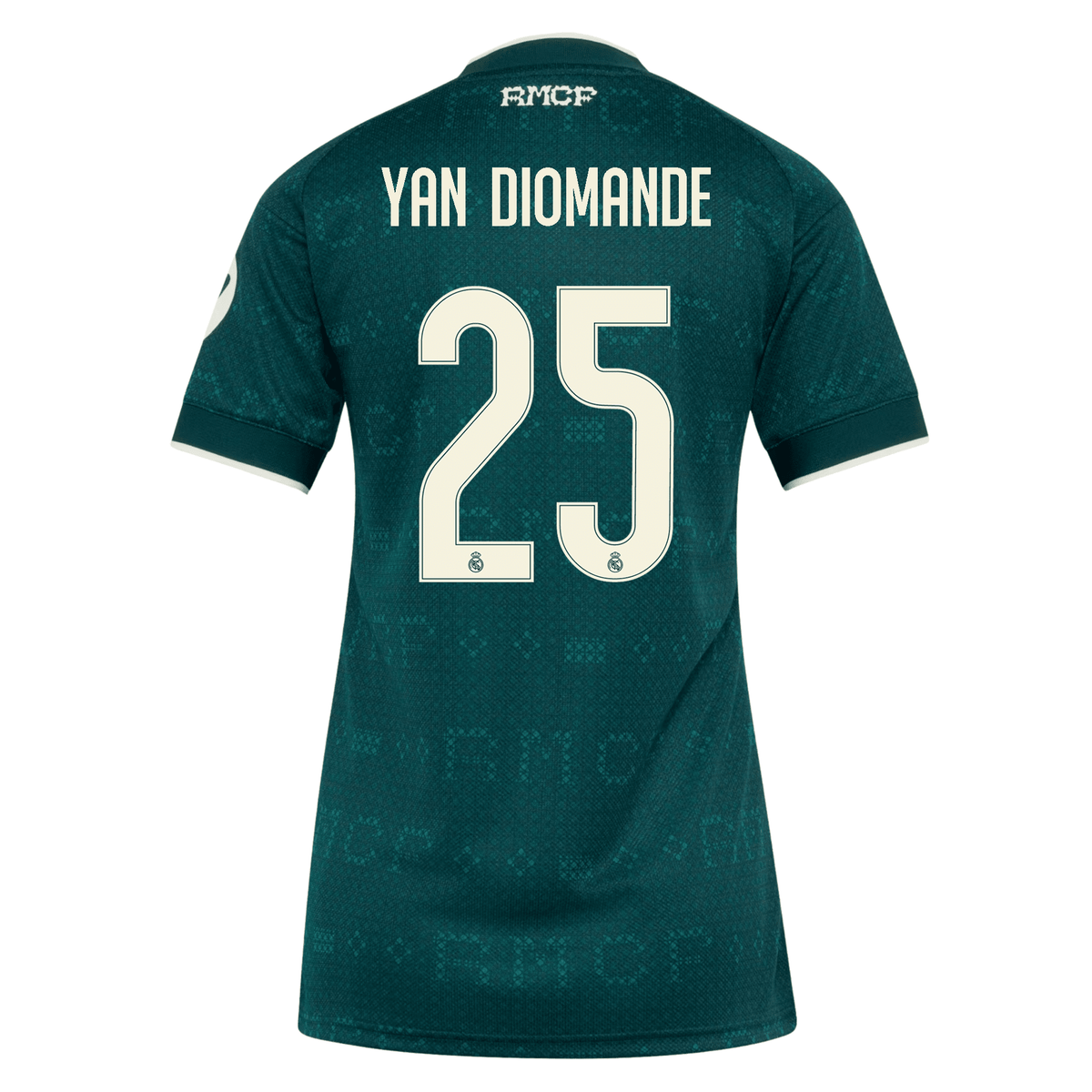 adidas Women's Real Madrid Yan Diomandé Away Jersey 26/27 (Green) | SoccerWearhouse