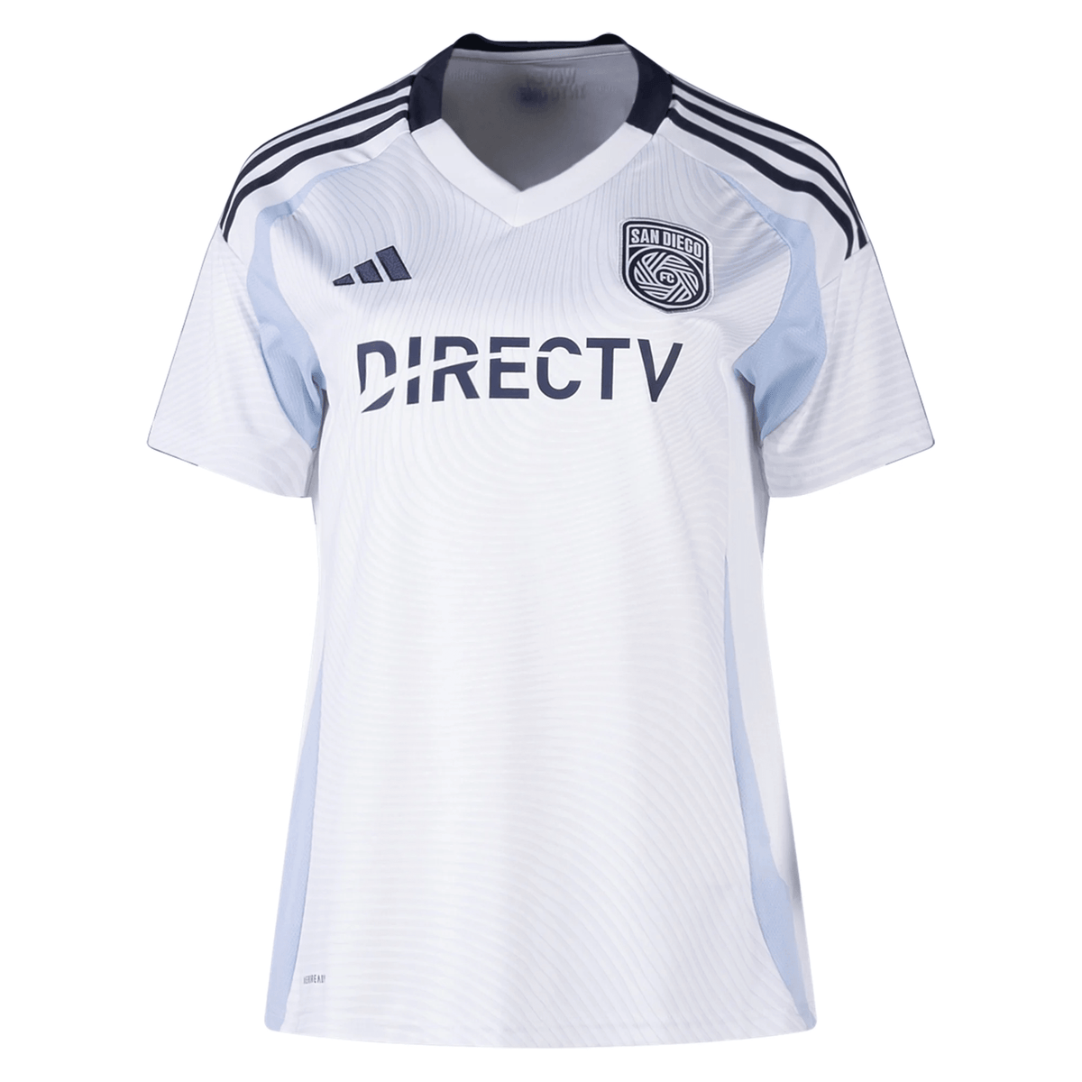 Adidas Womens San Diego FC Away Jersey 25/26 (White) | SoccerWearhouse