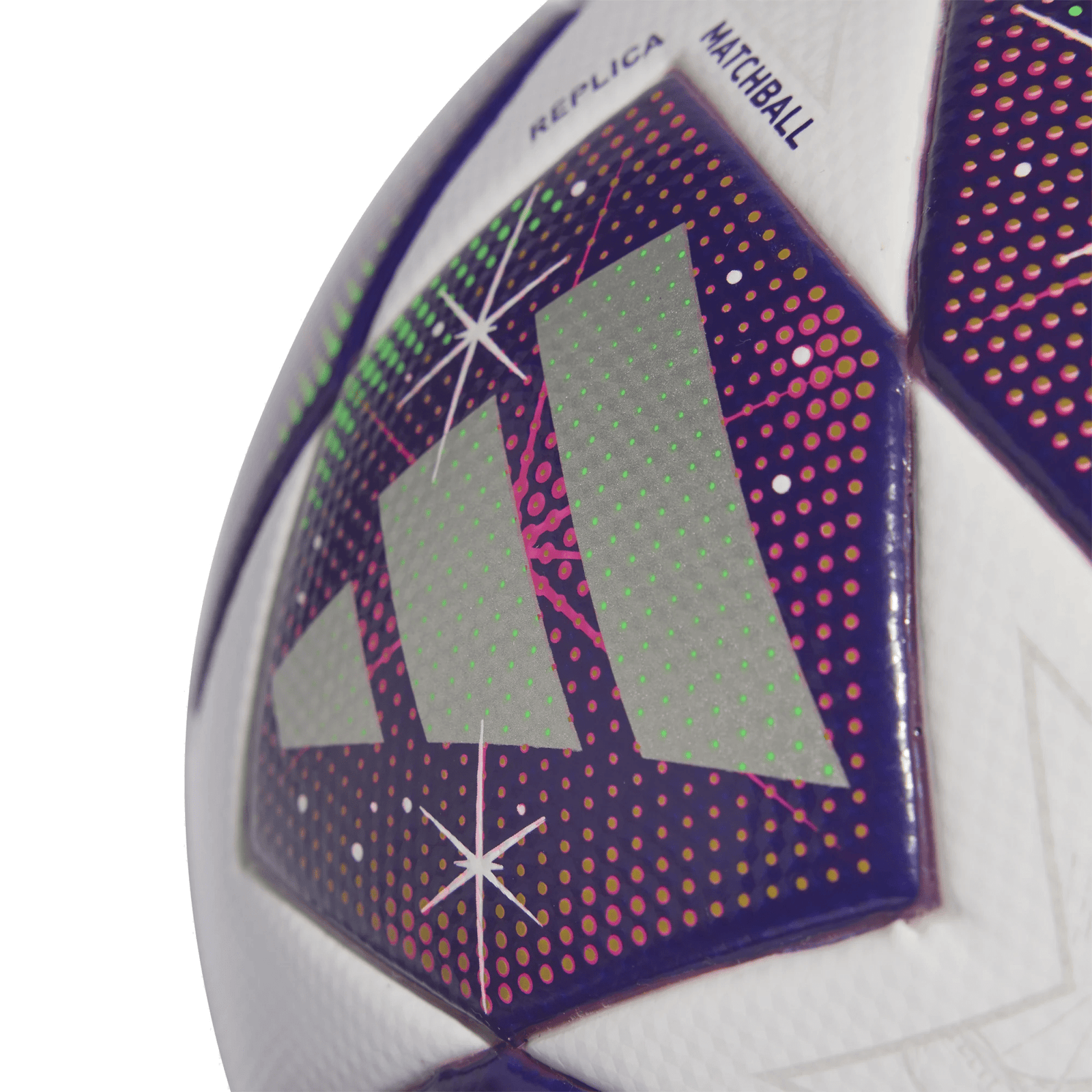 adidas Womens UEFA Champions League League Top Ball 25/26 (White/Green/Purple) | SoccerWearhouse