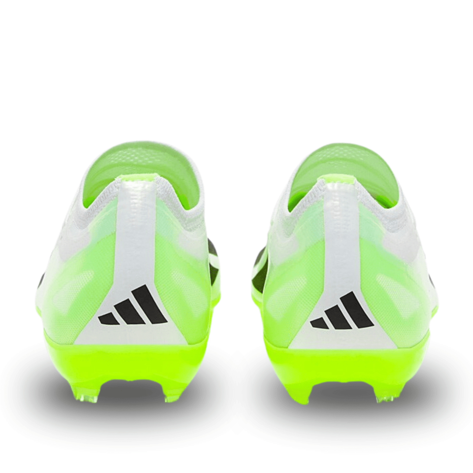adidas X Crazyfast.2 Firm Ground Soccer Cleats (White/Core Black/Lucid Lemon) | SoccerWearhouse