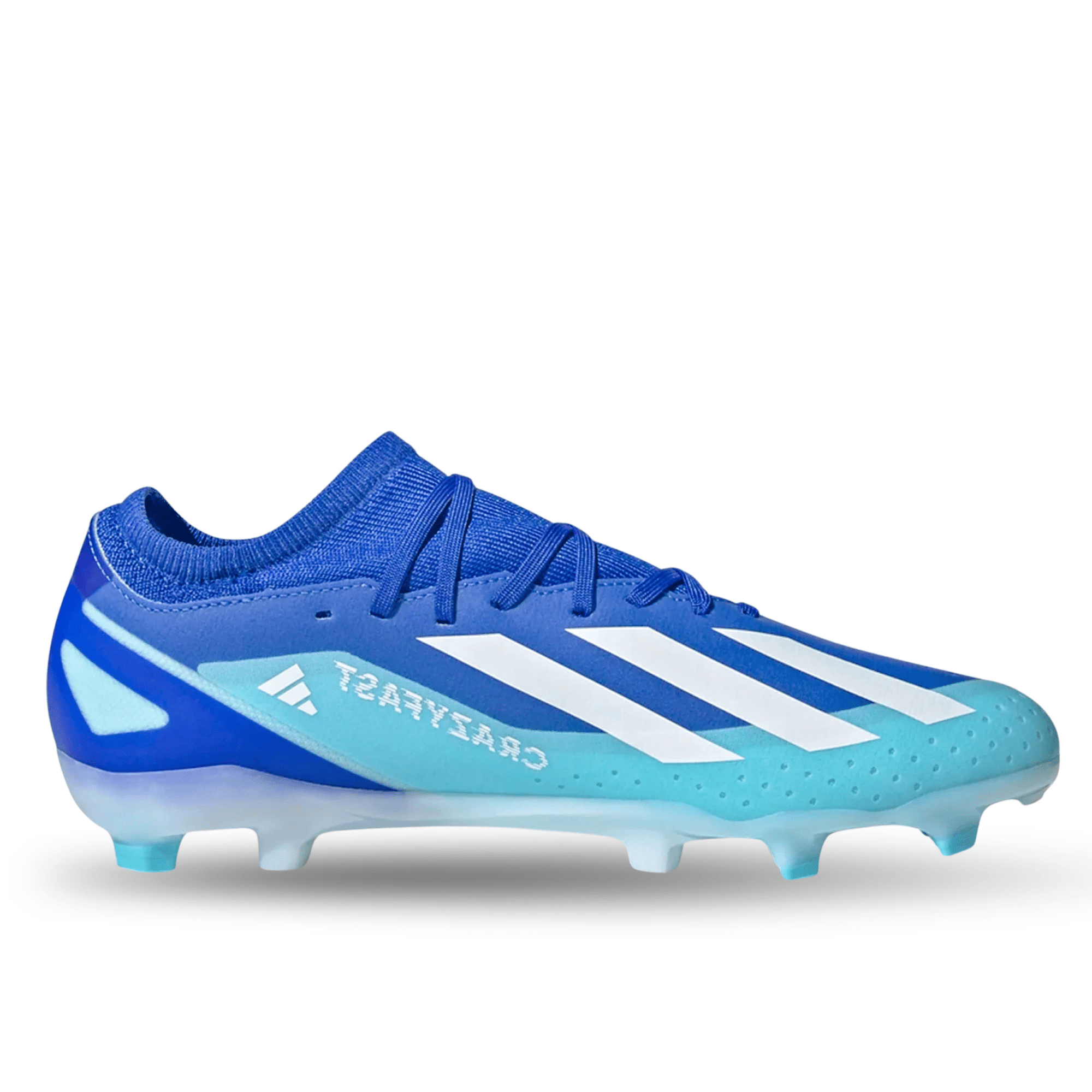 adidas X Crazyfast.3 Firm Ground Soccer Cleats (Bright Royal/Bliss Blu