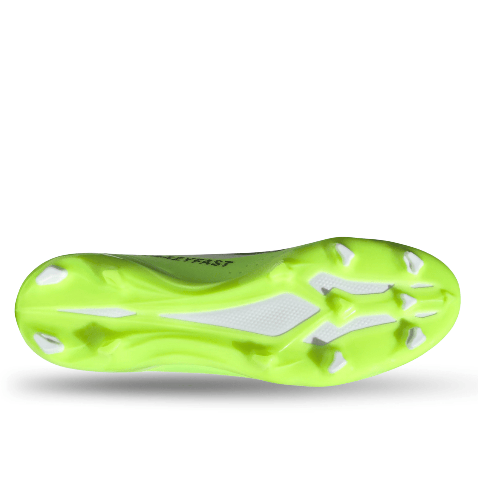 adidas X Crazyfast.3 LL Laceless Firm Ground Soccer Cleats (White/Lucid Lemon) | SoccerWearhouse