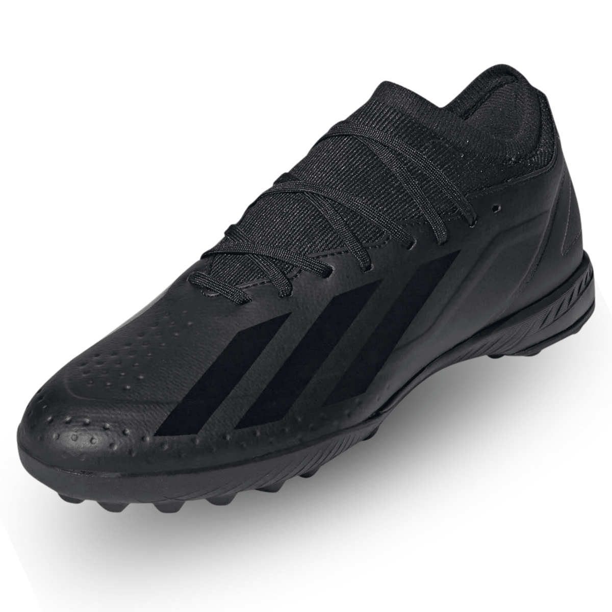 adidas X Crazyfast.3 Turf Soccer Shoes (Core Black/Core Black) | SoccerWearhouse
