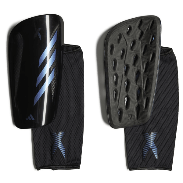 adidas X League Shin Guard (Black/Black) | SoccerWearhouse