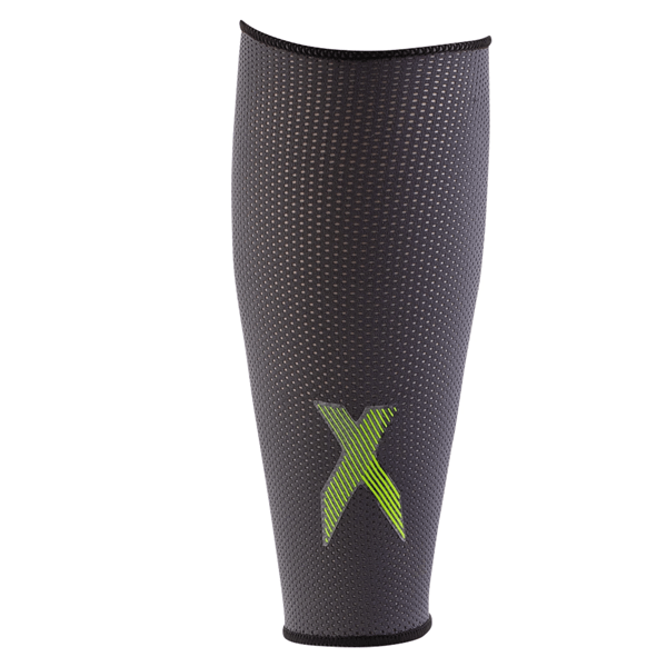 adidas X League Shin Guard (White/Lucid Lemon) | SoccerWearhouse