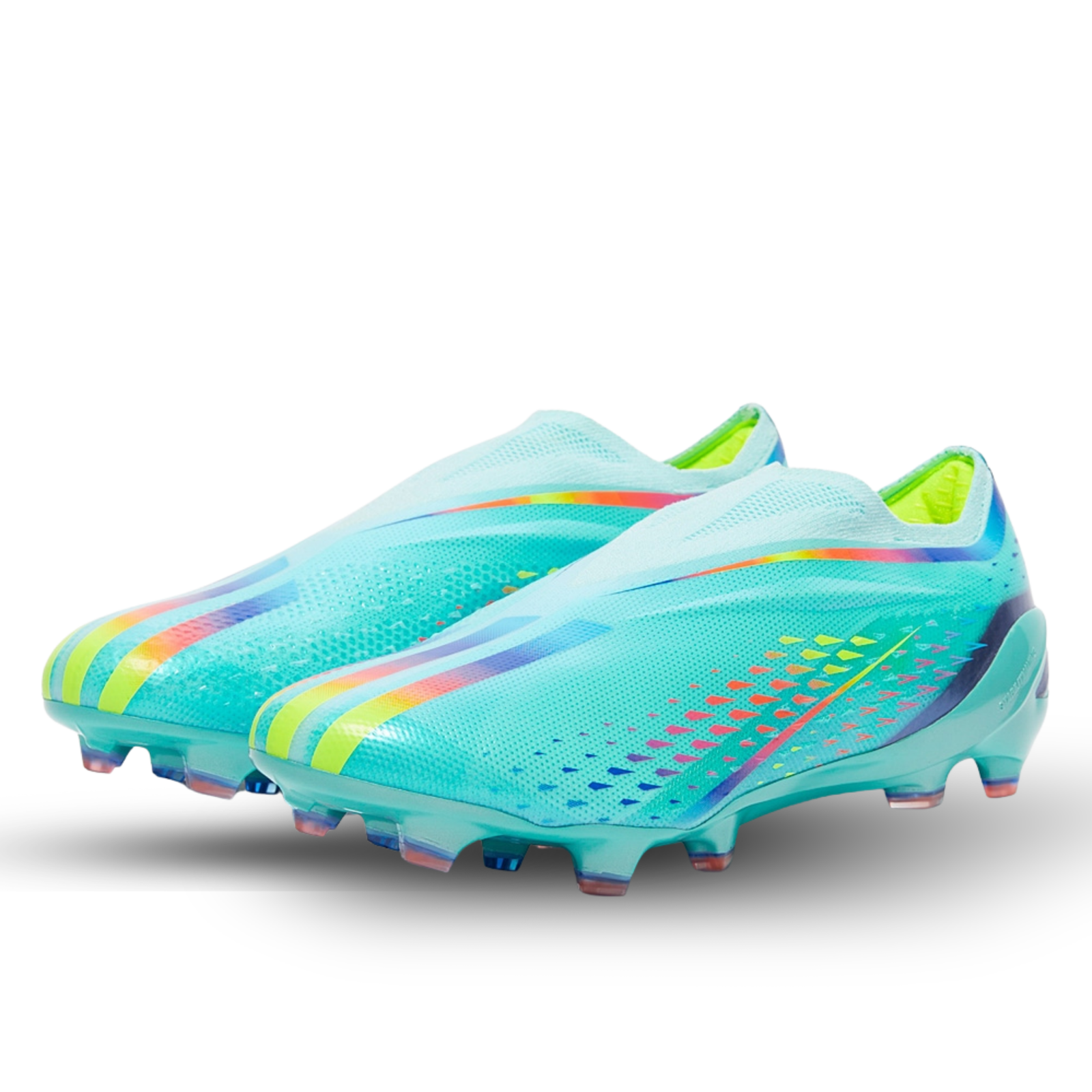 adidas X Speedportal+ Firm Ground Soccer Cleats Clear Aqua/Solar Red/Power Blue) | SoccerWearhouse