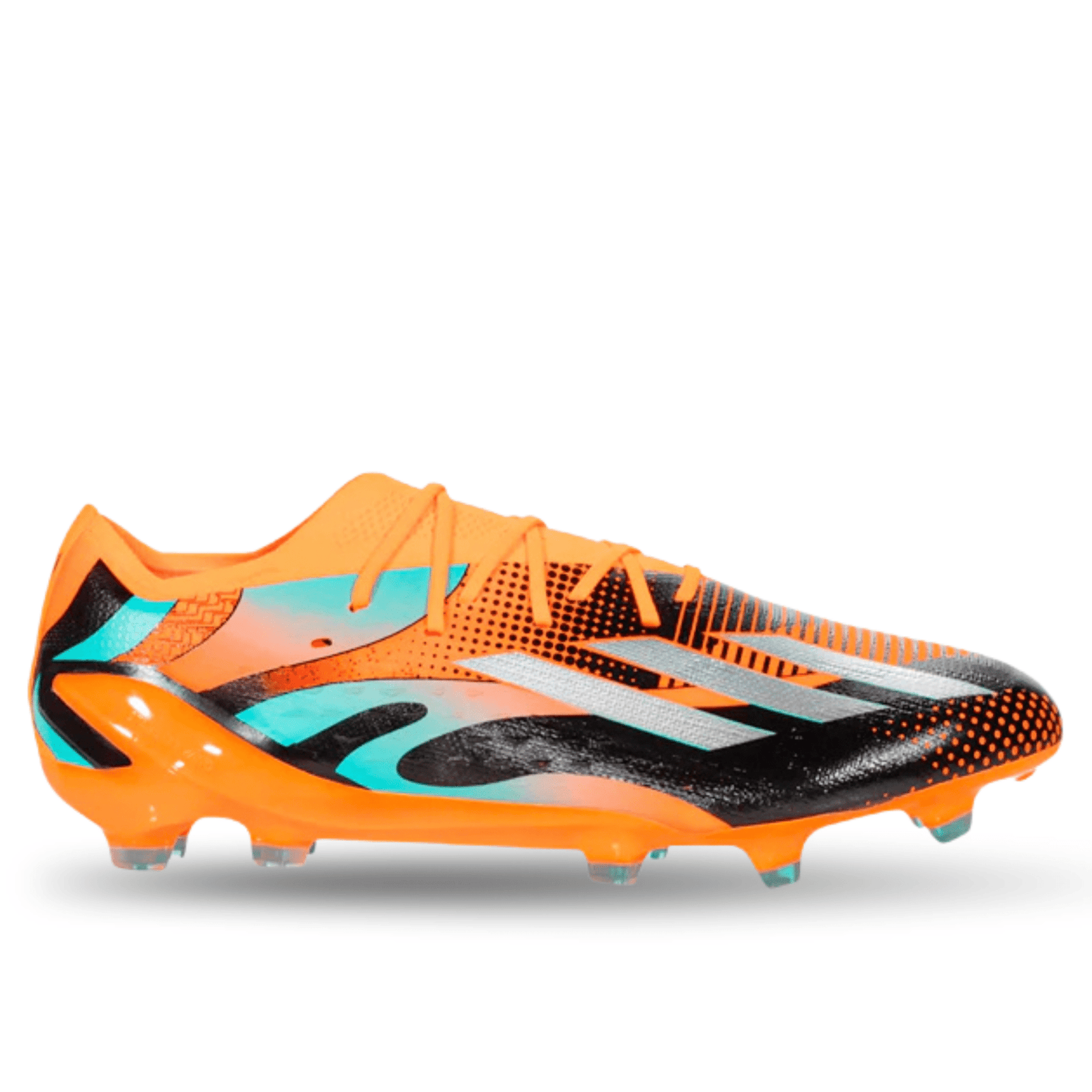 adidas X Speedportal Messi.1 Firm Ground Soccer Cleats (Team Solar Orange/Metallic Silver) | SoccerWearhouse