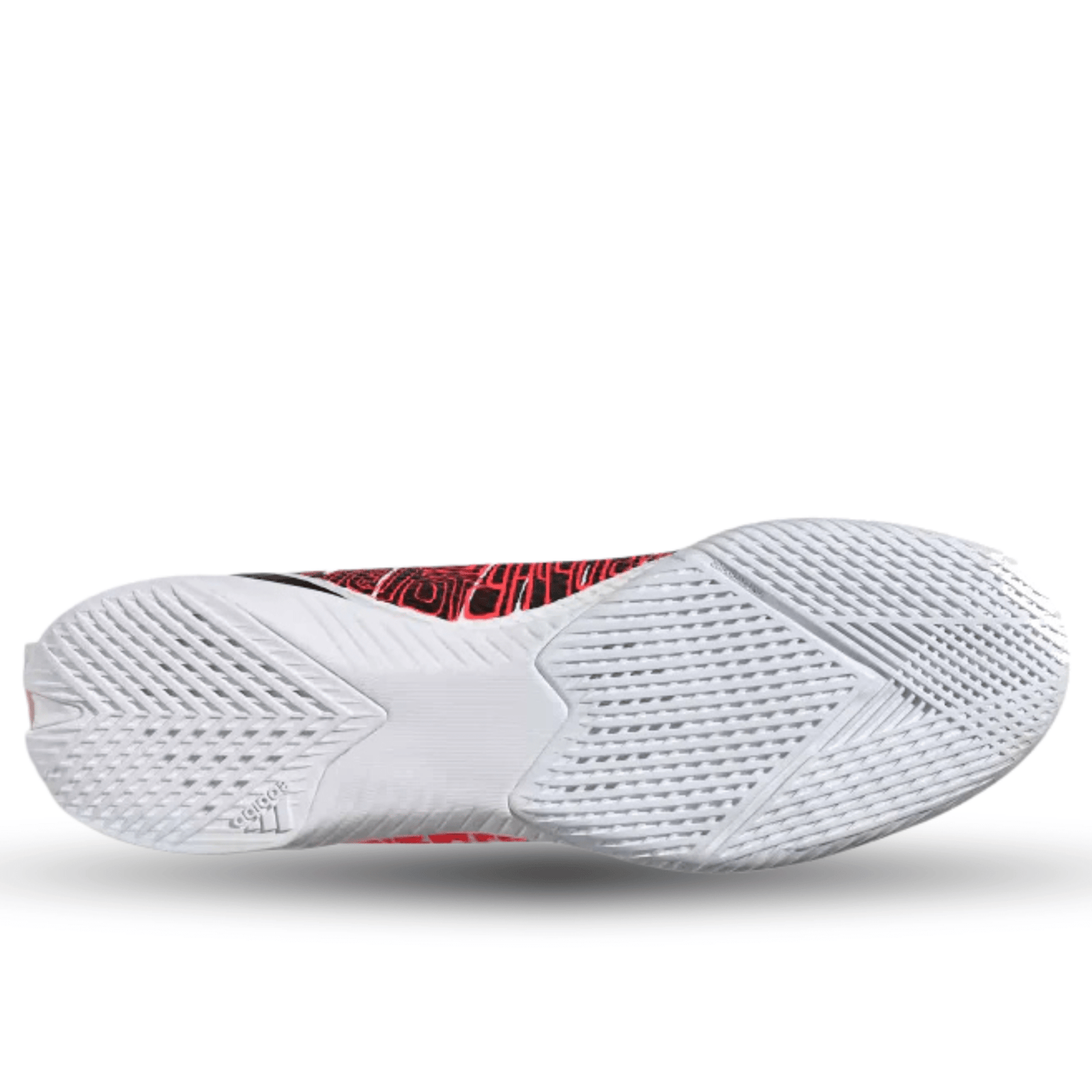 adidas X Speedportal Messi.3 Indoor Soccer Shoes (White/Solar Red) | SoccerWearhouse