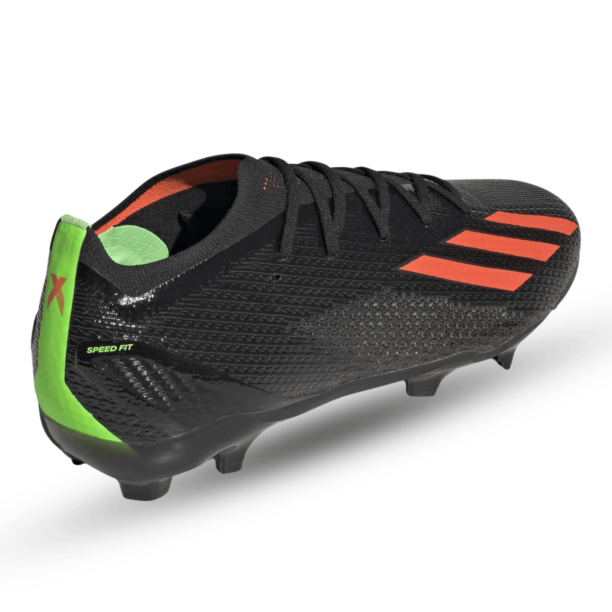 adidas X Speedportal.2 Firm Ground Soccer Cleats (Core Black/Solar Red/Solar Green) | SoccerWearhouse