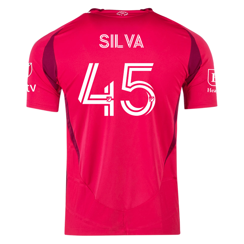 adidas Xande Silva St. Louis FC Authentic Home Jersey 25/26 (Power Pink) | SoccerWearhouse