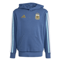 adidas Youth Argentina 2026 DNA Fleece Hoodie (Crew Blue)