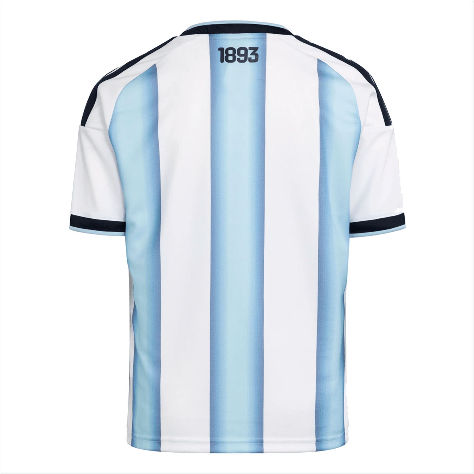 adidas Youth Argentina Home Jersey w/ World Cup Champion Patch 2026 (W
