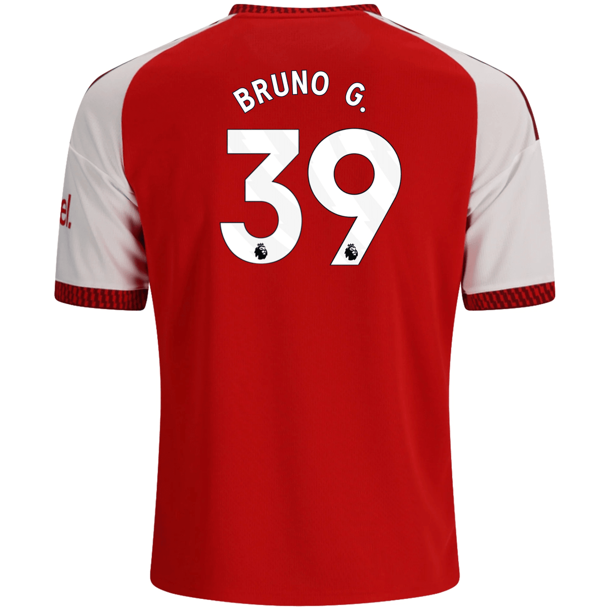 adidas Youth Arsenal Bruno Guimarães Home Jersey 26/27 (Better Scarlet) | SoccerWearhouse