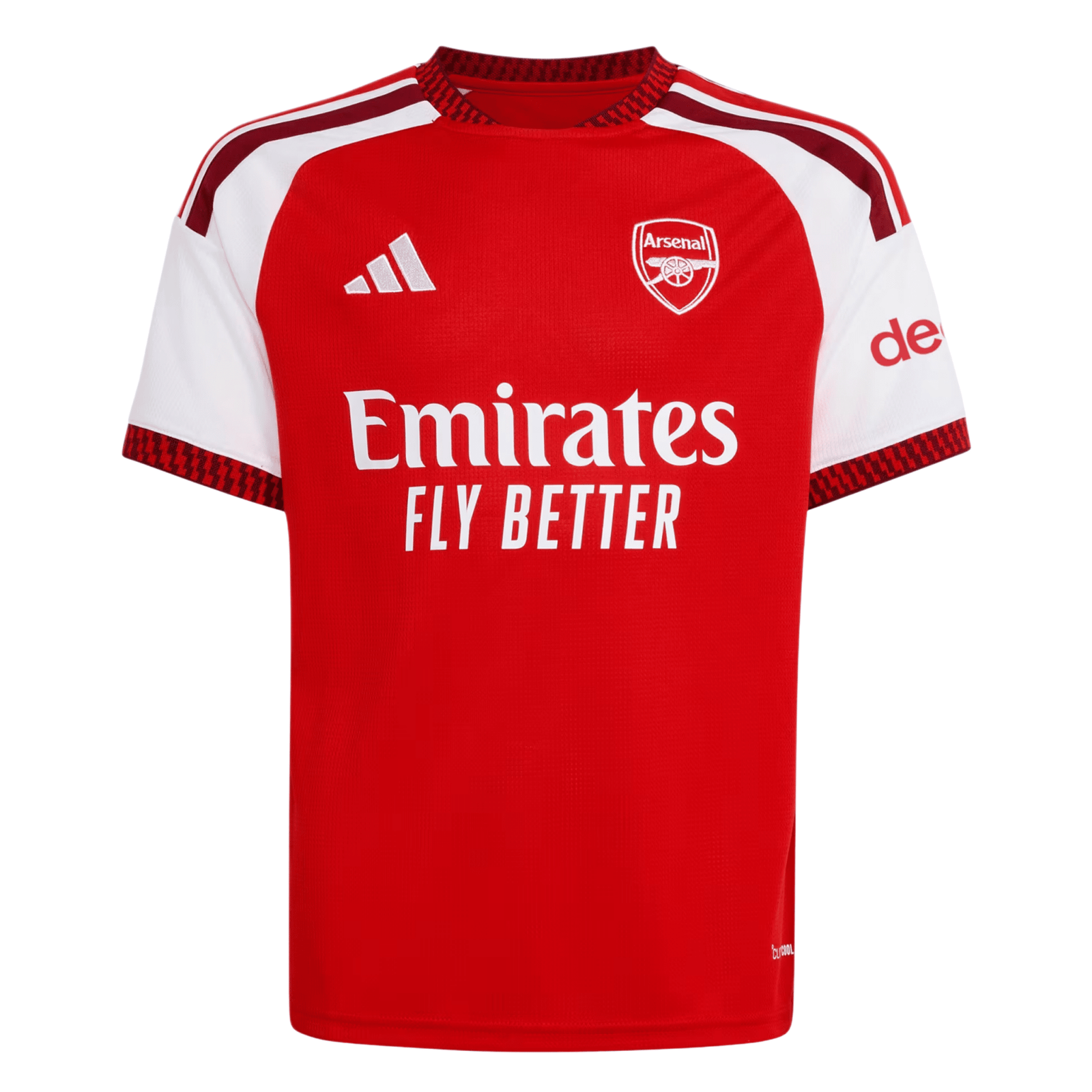 adidas Youth Arsenal Home Jersey 26/27 (Better Scarlet) | SoccerWearhouse