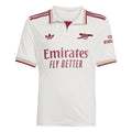 adidas Youth Arsenal Third Jersey 25/26 (White/Burgundy)