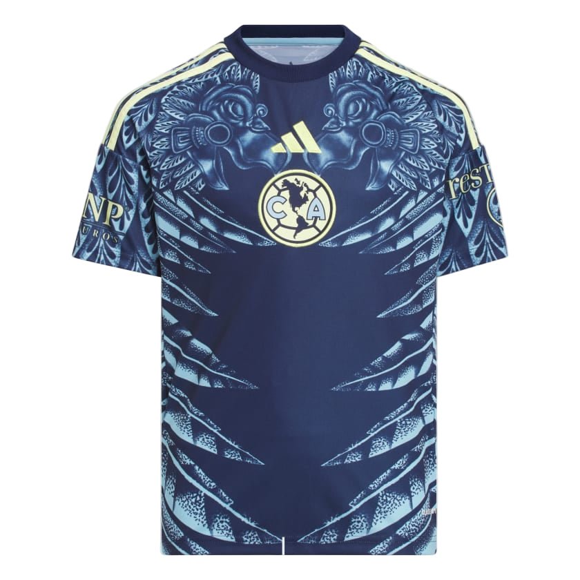 adidas Youth Club América 25/26 Away Jersey (Navy) | SoccerWearhouse