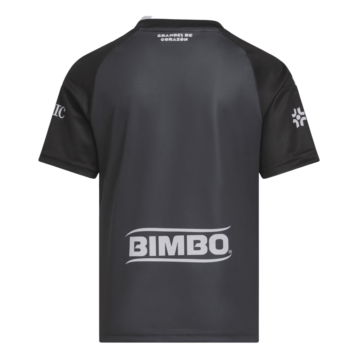 adidas Youth Club América Away Jersey 26/27 (Black/Carbon) | SoccerWearhouse