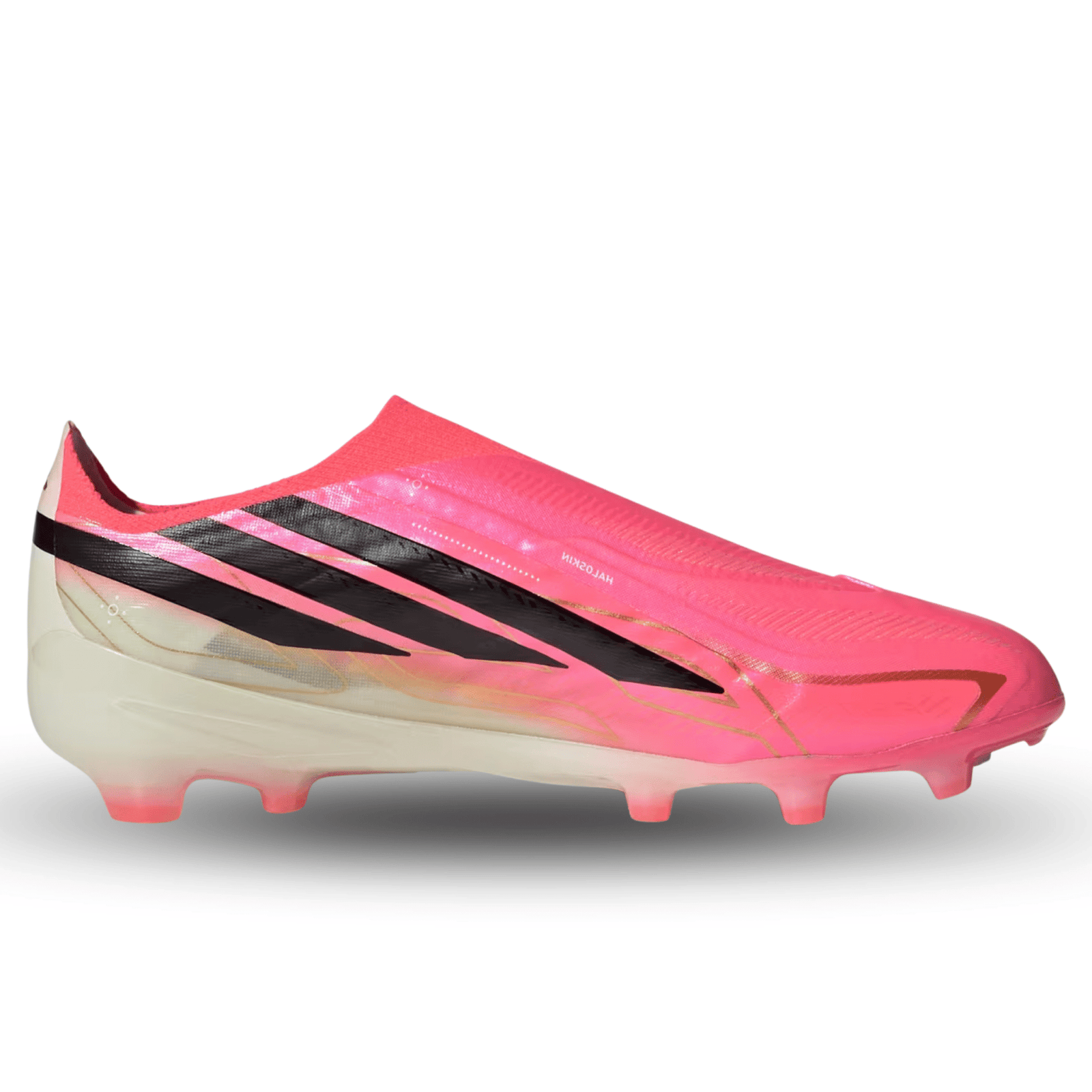 adidas Youth F50 Hyperfast Elite LL FG Soccer Cleats (Pink) | SoccerWearhouse