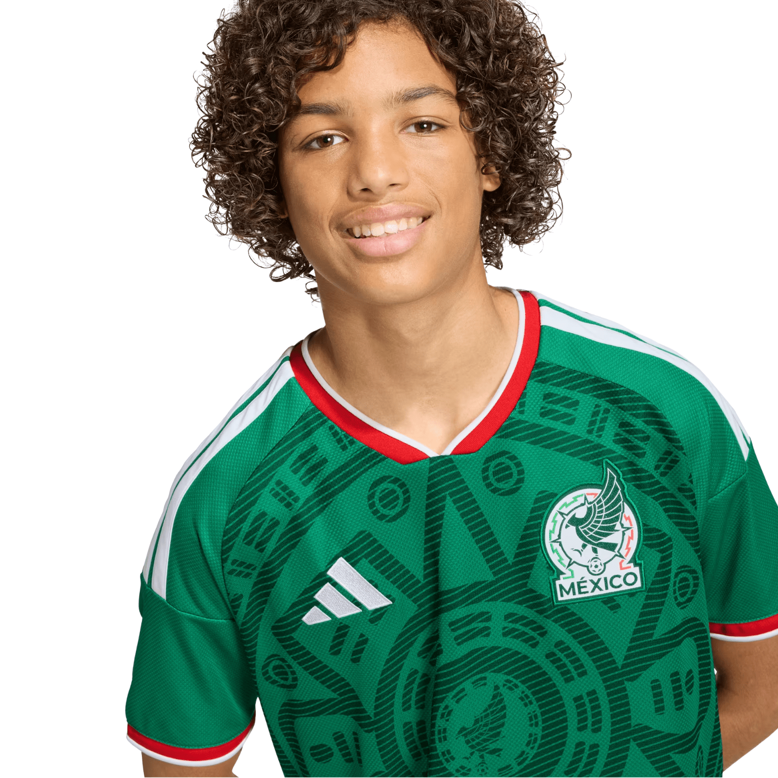 adidas Youth G. Mora Mexico 2026 Home World Cup Jersey (Bold Green) | SoccerWearhouse