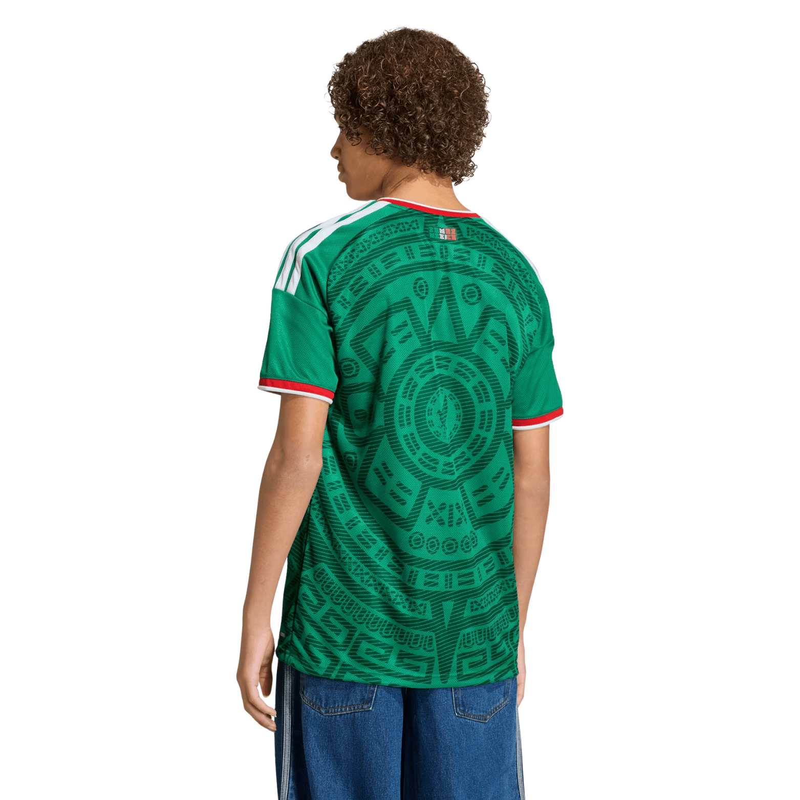 adidas Youth H. Herrera Mexico 2026 Home World Cup Jersey (Bold Green)