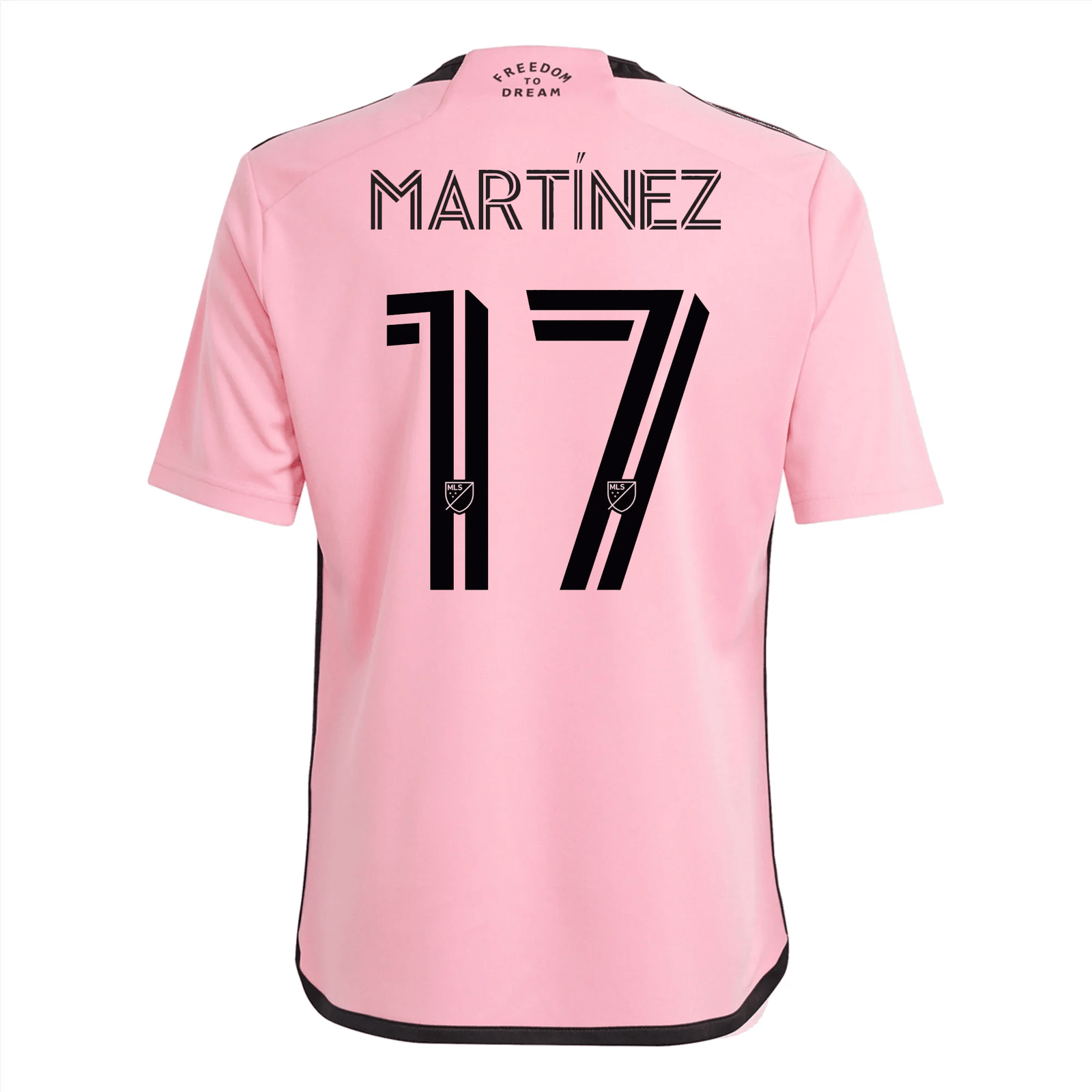 adidas Youth Inter Miami Josef Martinez Home Jersey 24/25 (Easy Pink) | SoccerWearhouse