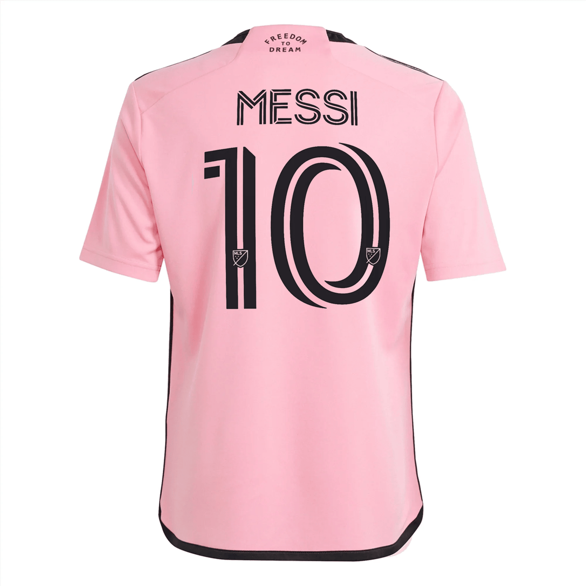 adidas Youth Inter Miami Lionel Messi Home Jersey 24/25 (Easy Pink) | SoccerWearhouse
