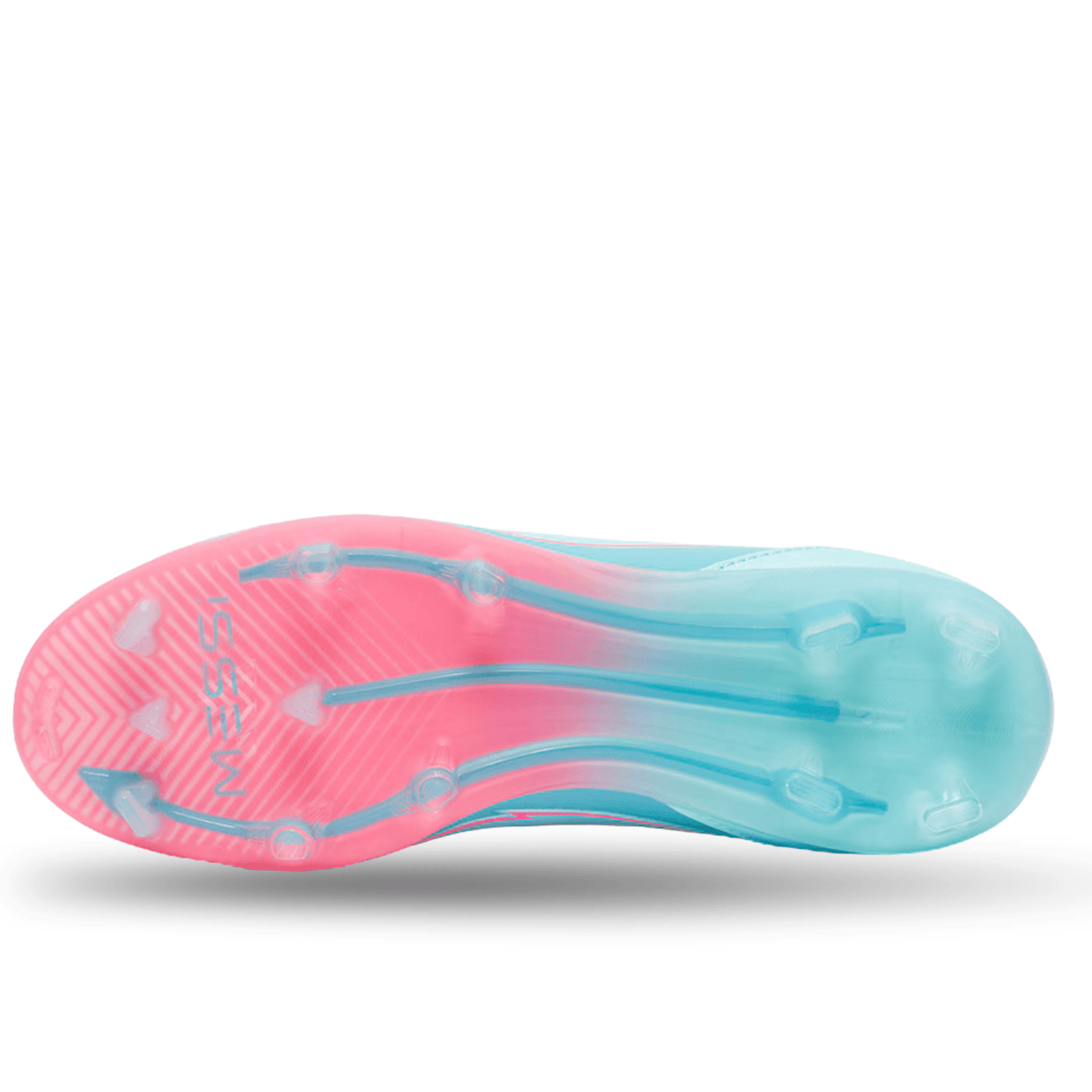 adidas Youth Jr. F50 Messi Elite Firm Ground Junior Soccer Cleats (Aqua/Lucid Pink) | SoccerWearhouse