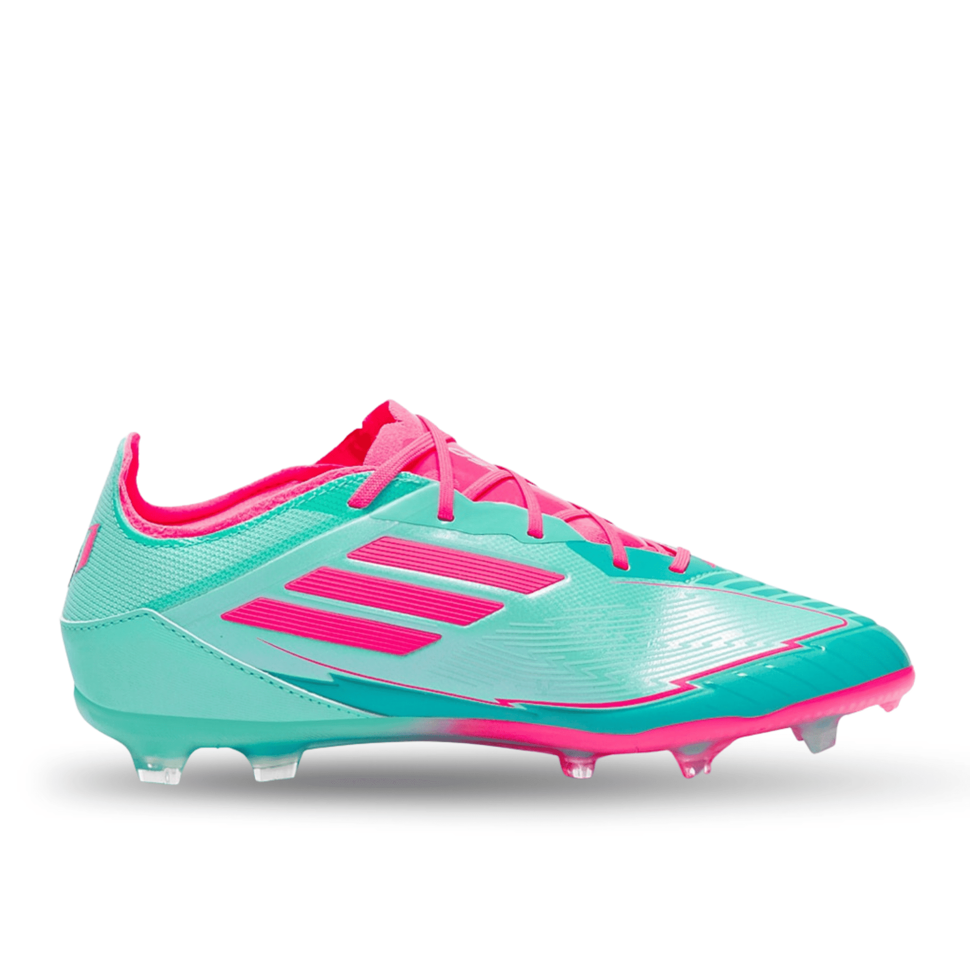 adidas Youth Jr. F50 Messi Elite Firm Ground Junior Soccer Cleats (Aqu