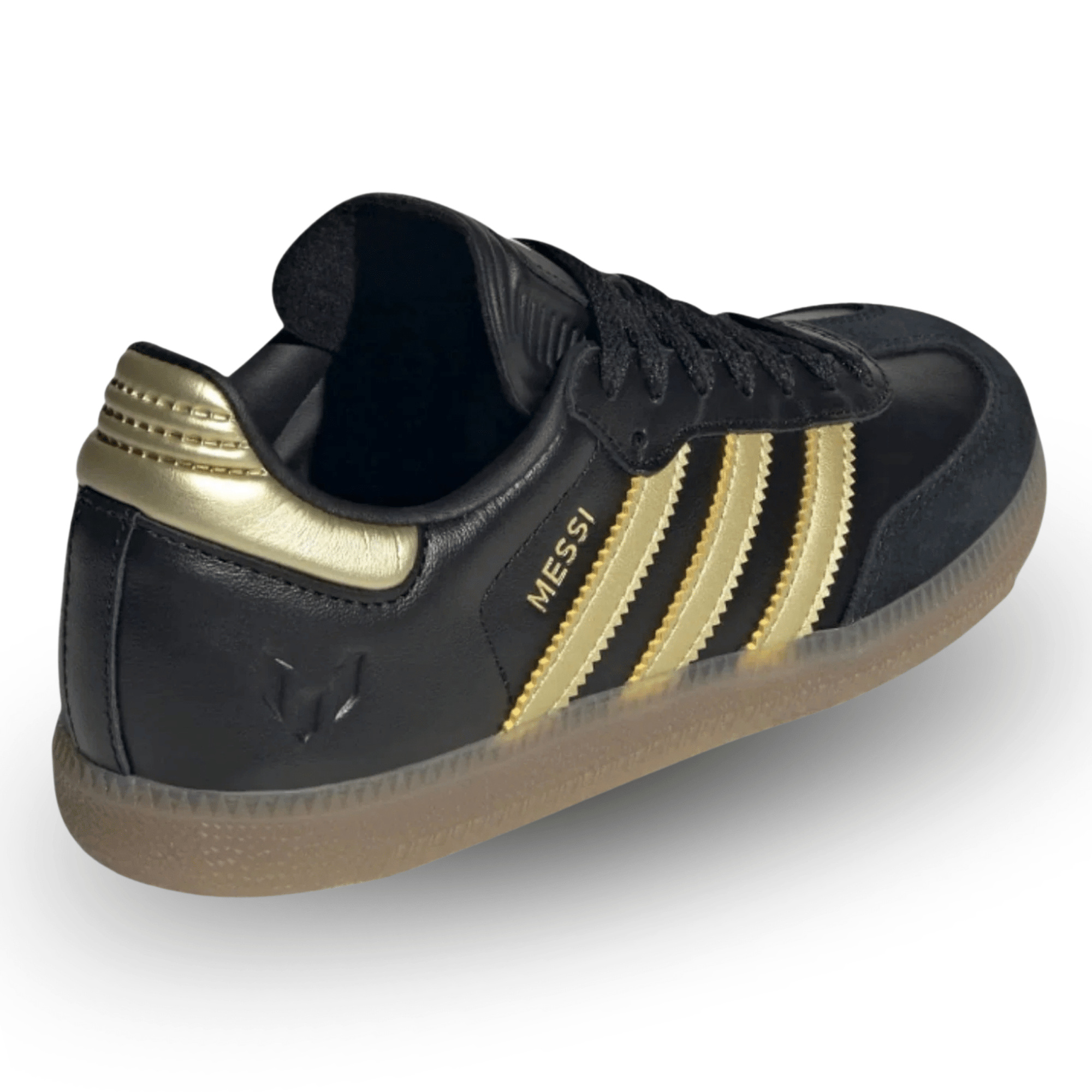Size 6 Adidas Samba Messi Core Black/Metallic Gold/Gum Mens Soccer Shoes JH5641 Adidas Samba Messi Black Gold Metallic Mens | Mercari main image 3
