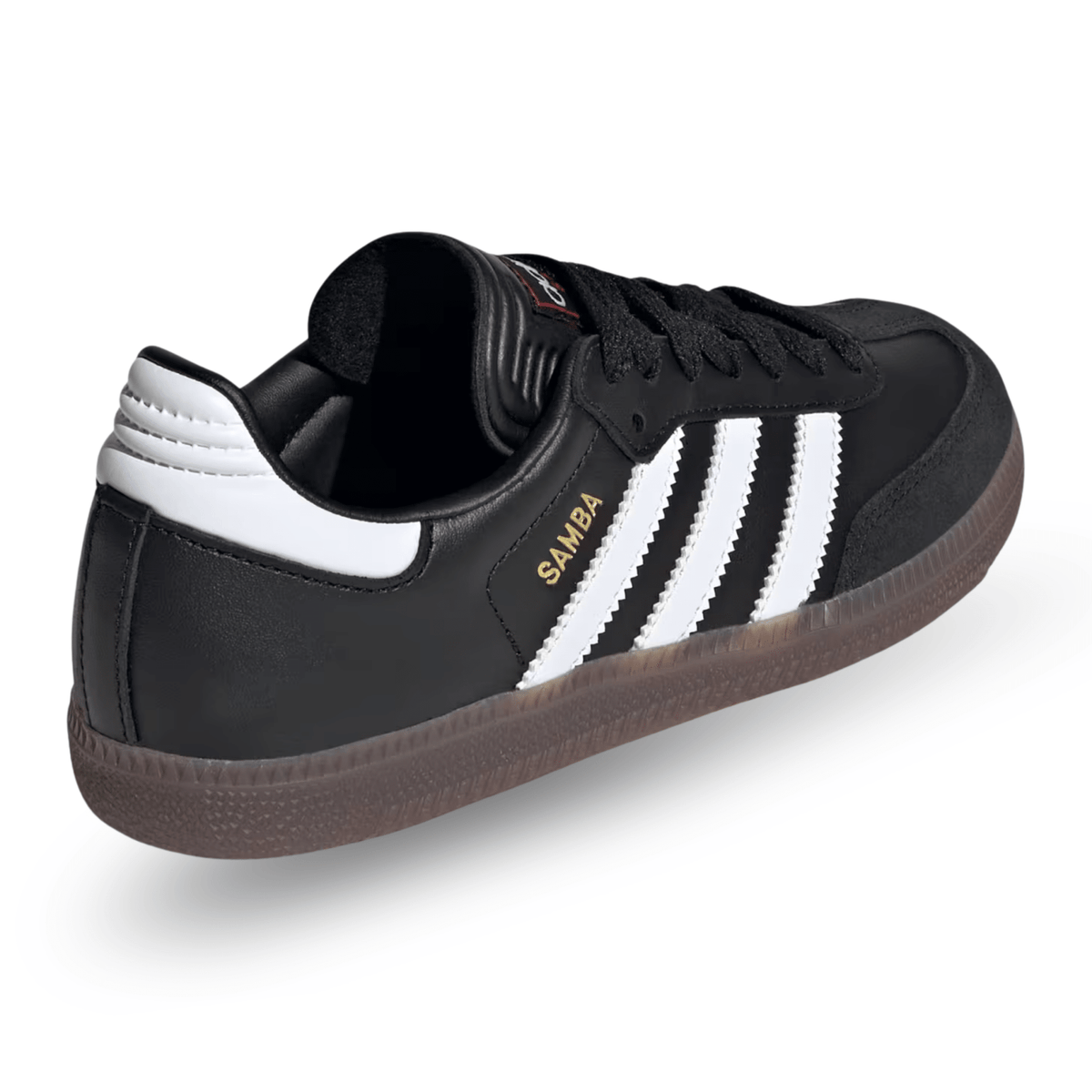 adidas Youth Jr. Samba Soccer Shoes J (Black/White) | SoccerWearhouse