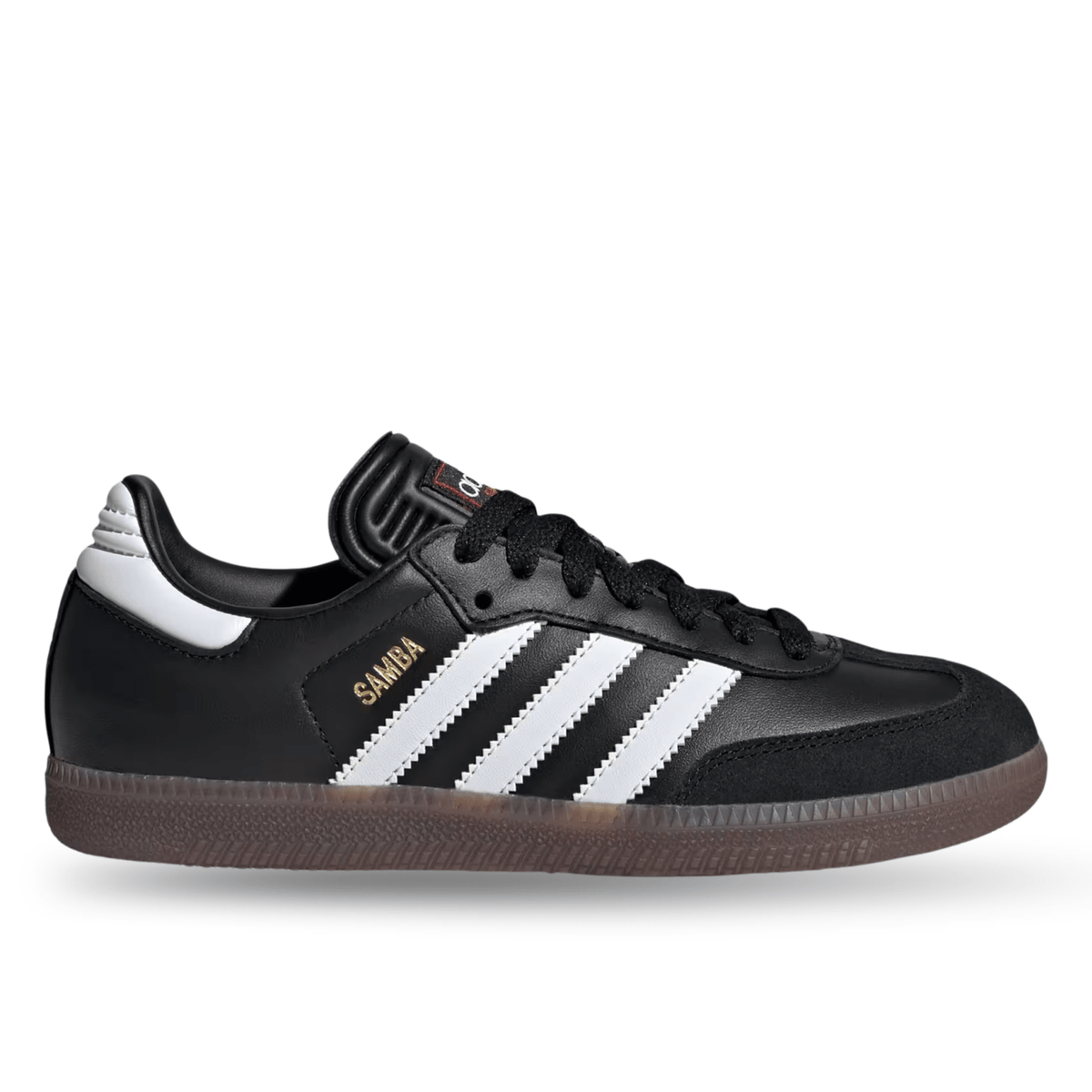 adidas Youth Jr. Samba Soccer Shoes J (Black/White) | SoccerWearhouse