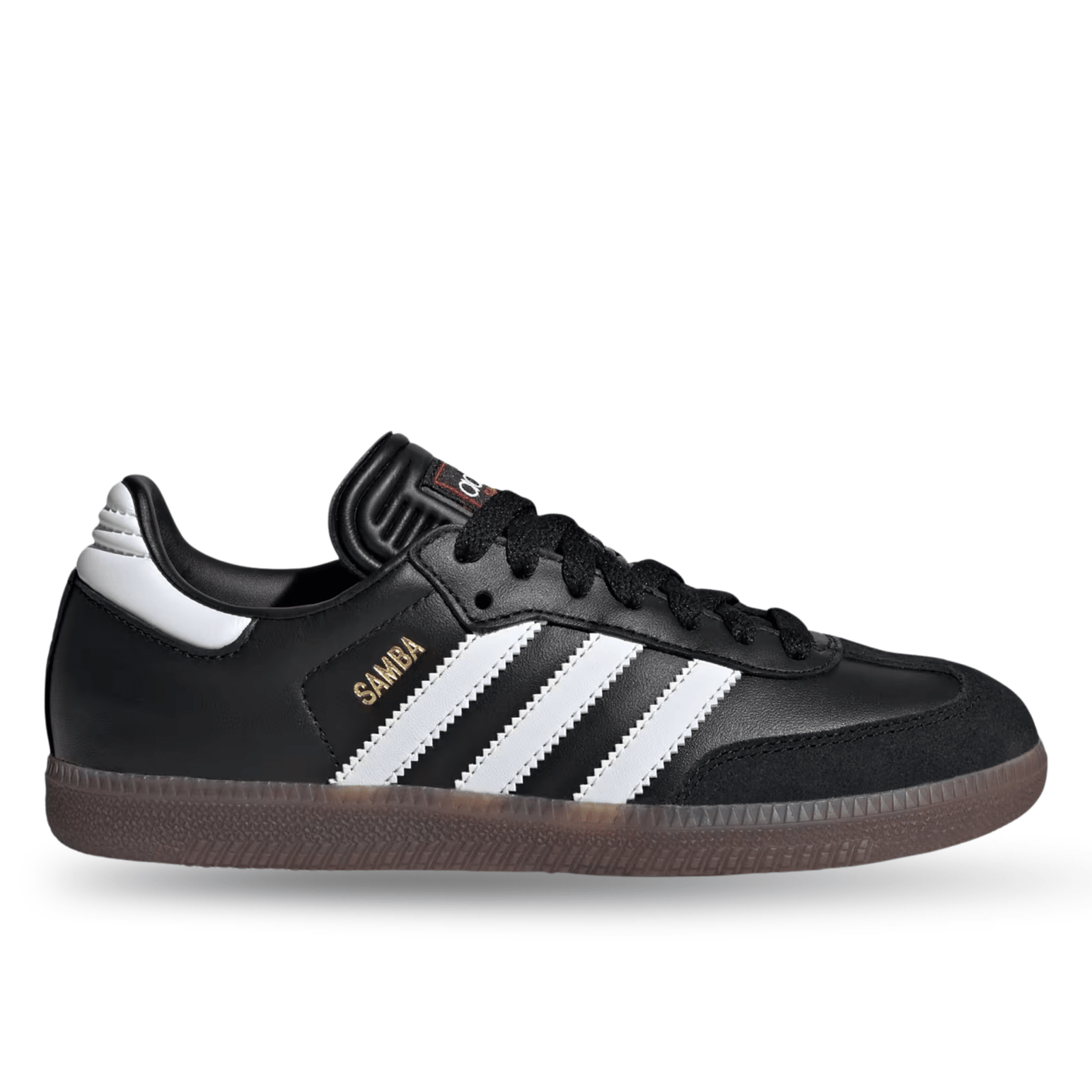 adidas Youth Jr. Samba Soccer Shoes J (Black/White) | SoccerWearhouse
