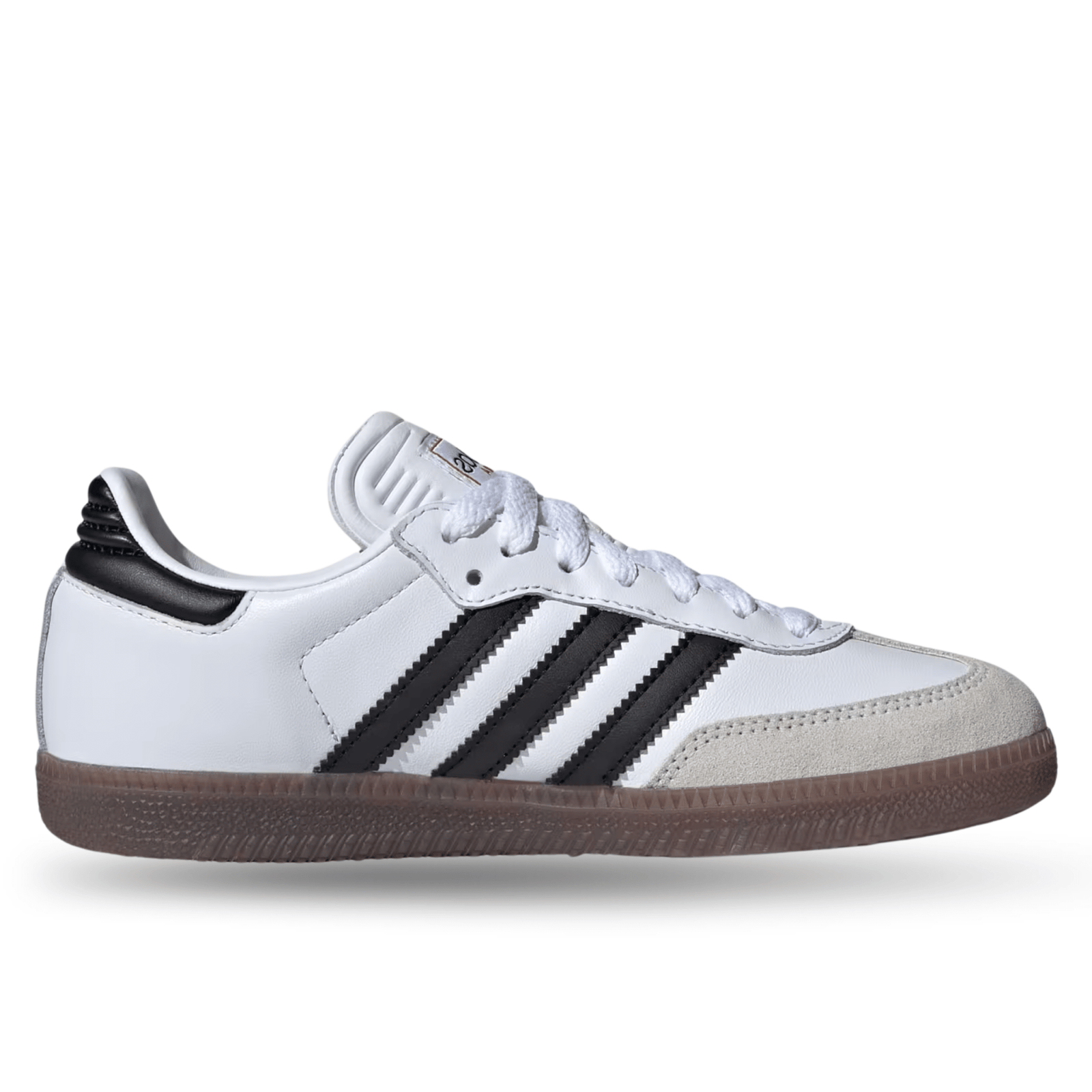 adidas Youth Jr. Samba Soccer Shoes (White/Black) | SoccerWearhouse