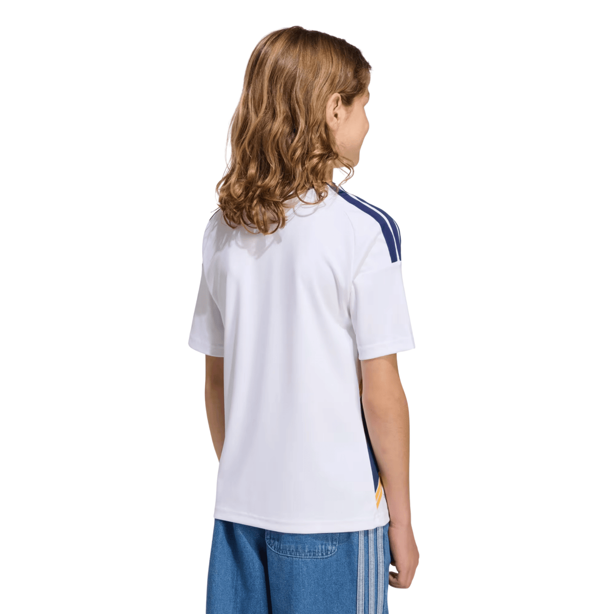 adidas Youth LA Galaxy 26/27 Home Jersey (White) | SoccerWearhouse