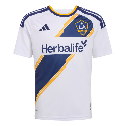 adidas Youth LA Galaxy 26/27 Home Jersey (White) - S